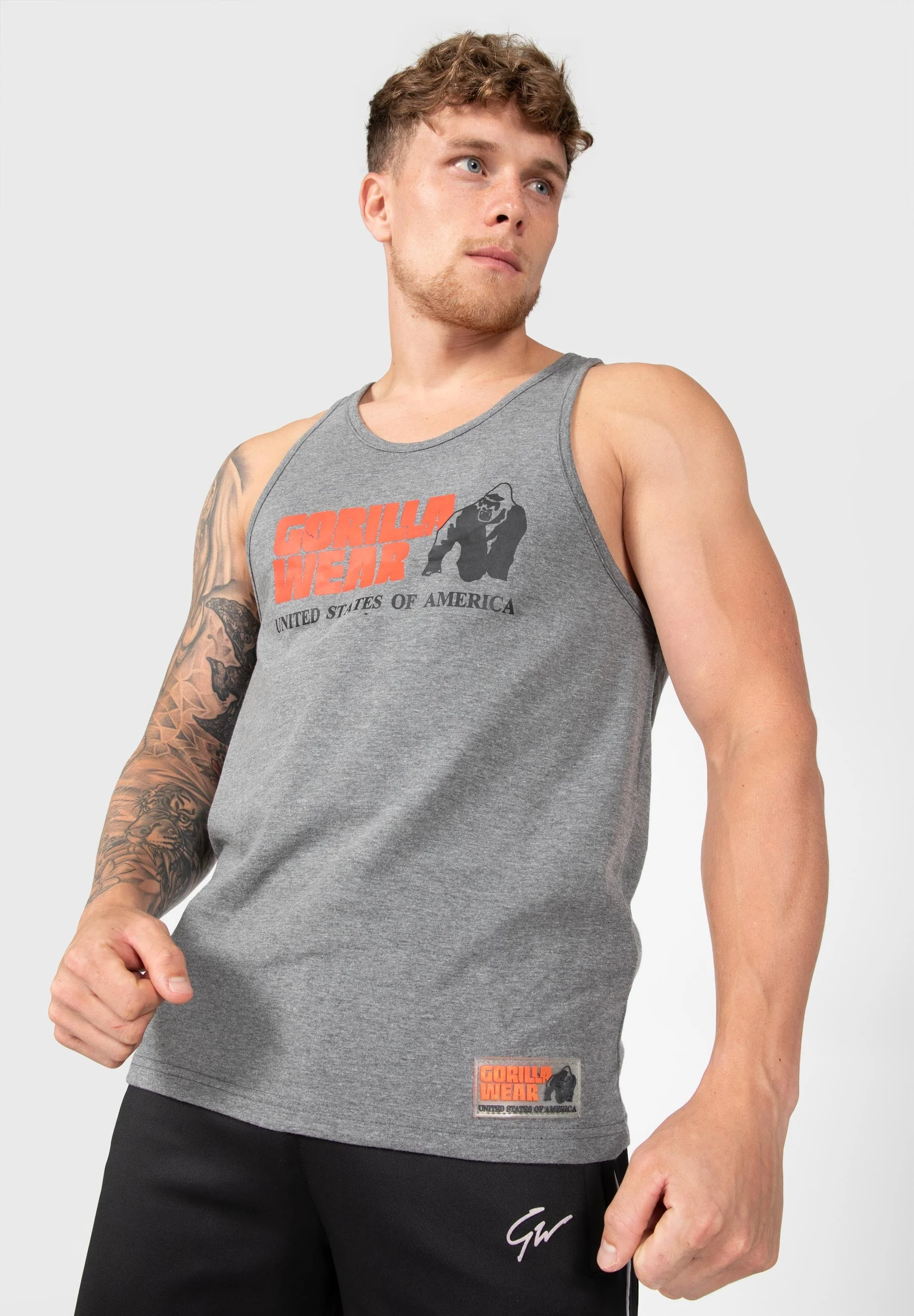 Gorilla Wear - Classic Tank Top - Gray - Image 4