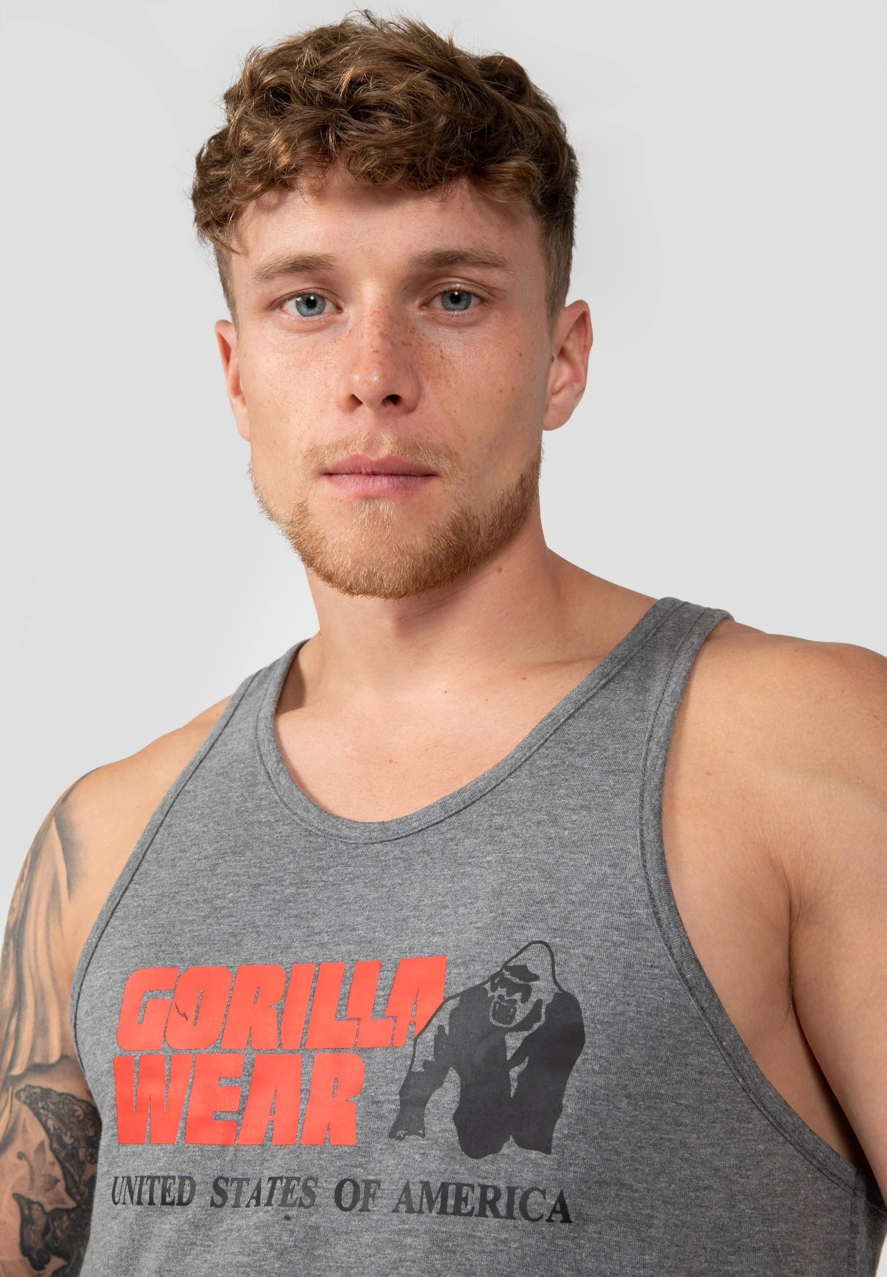 Gorilla Wear - Classic Tank Top - Gray - Image 5