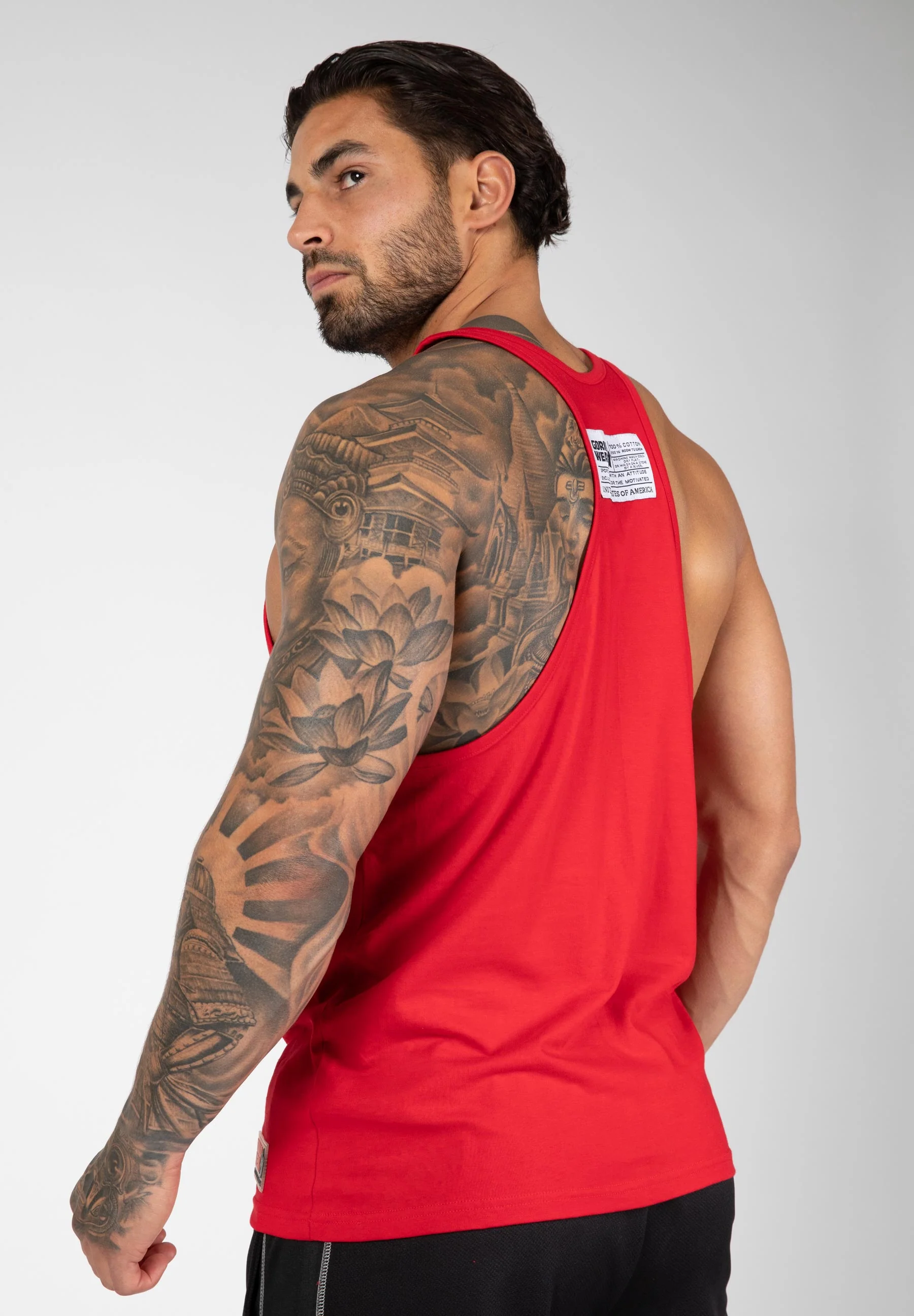 Gorilla Wear - Classic Tank Top - Red - Image 2
