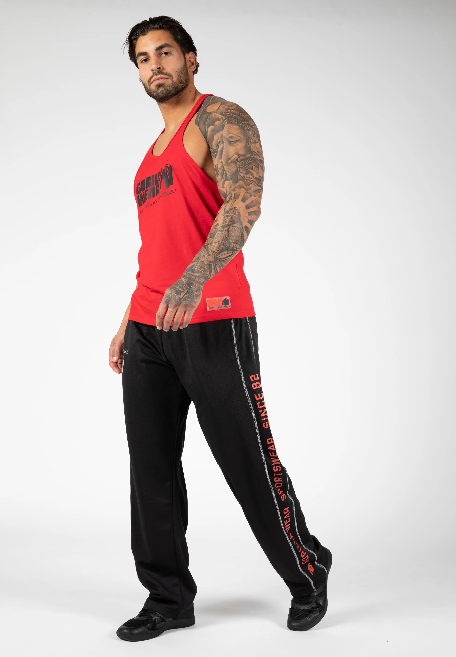 Gorilla Wear - Classic Tank Top - Red - Image 3