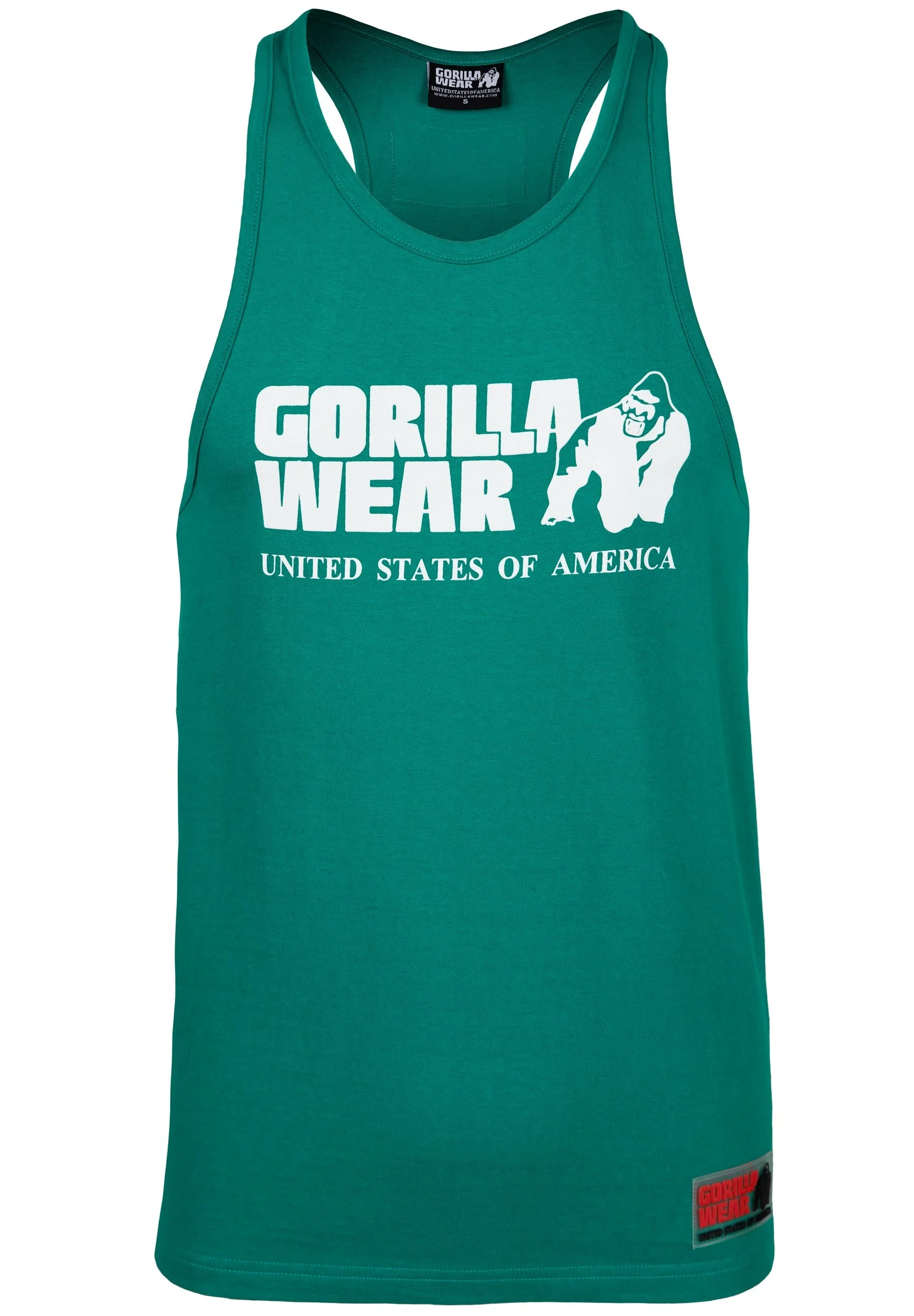 Gorilla Wear - Classic Tank Top - Teal Green - Image 6