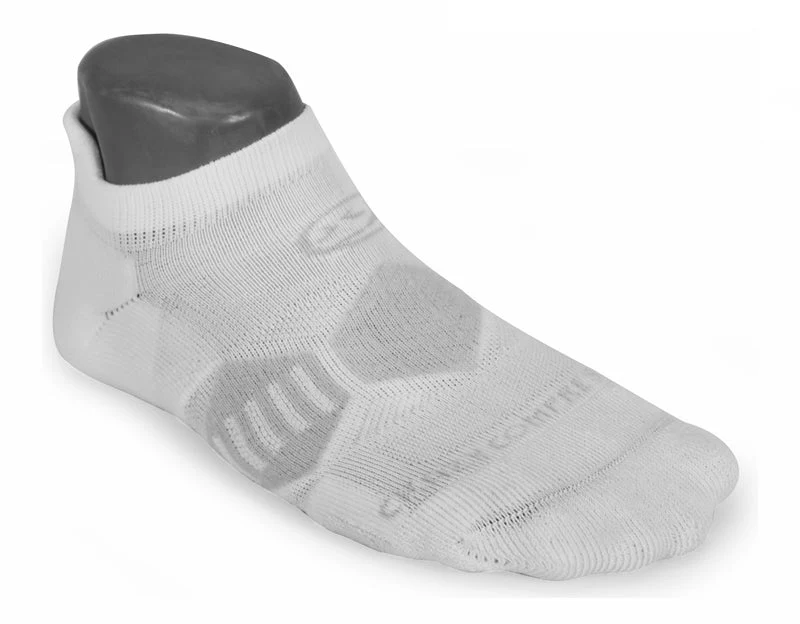 Crazy Compression - Clean White - Elite Runners Socks - Image 3