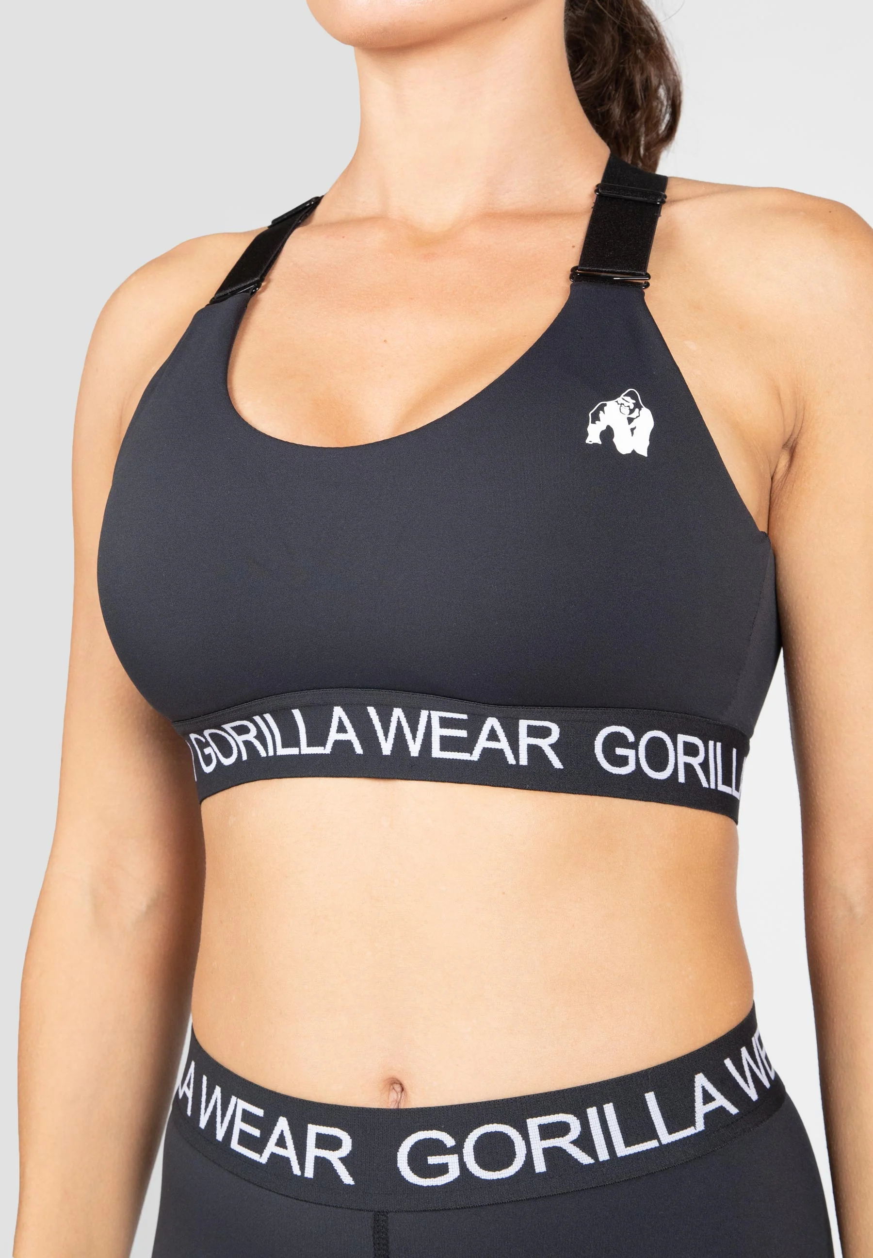 Gorilla Wear - Colby Sports Bra - Black - Image 5