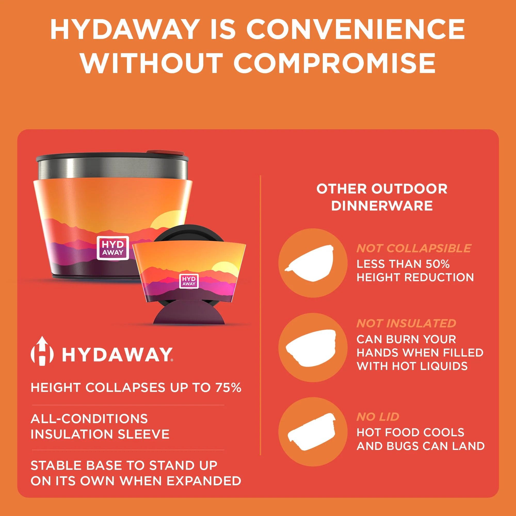 Hydaway - Collapsible Insulated Bowl | 1.5-Cup - Image 6