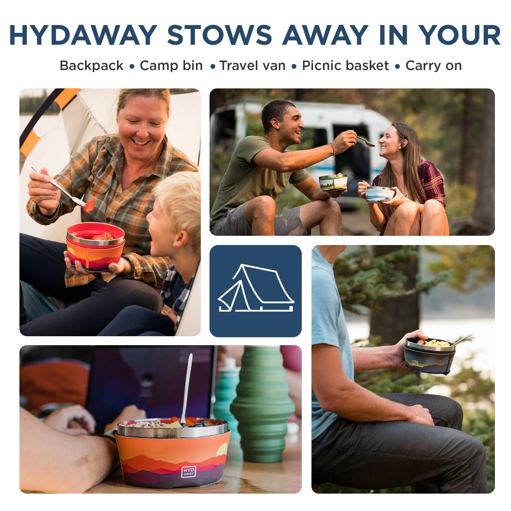 Hydaway - Collapsible Insulated Bowl | 1-Quart - Image 13