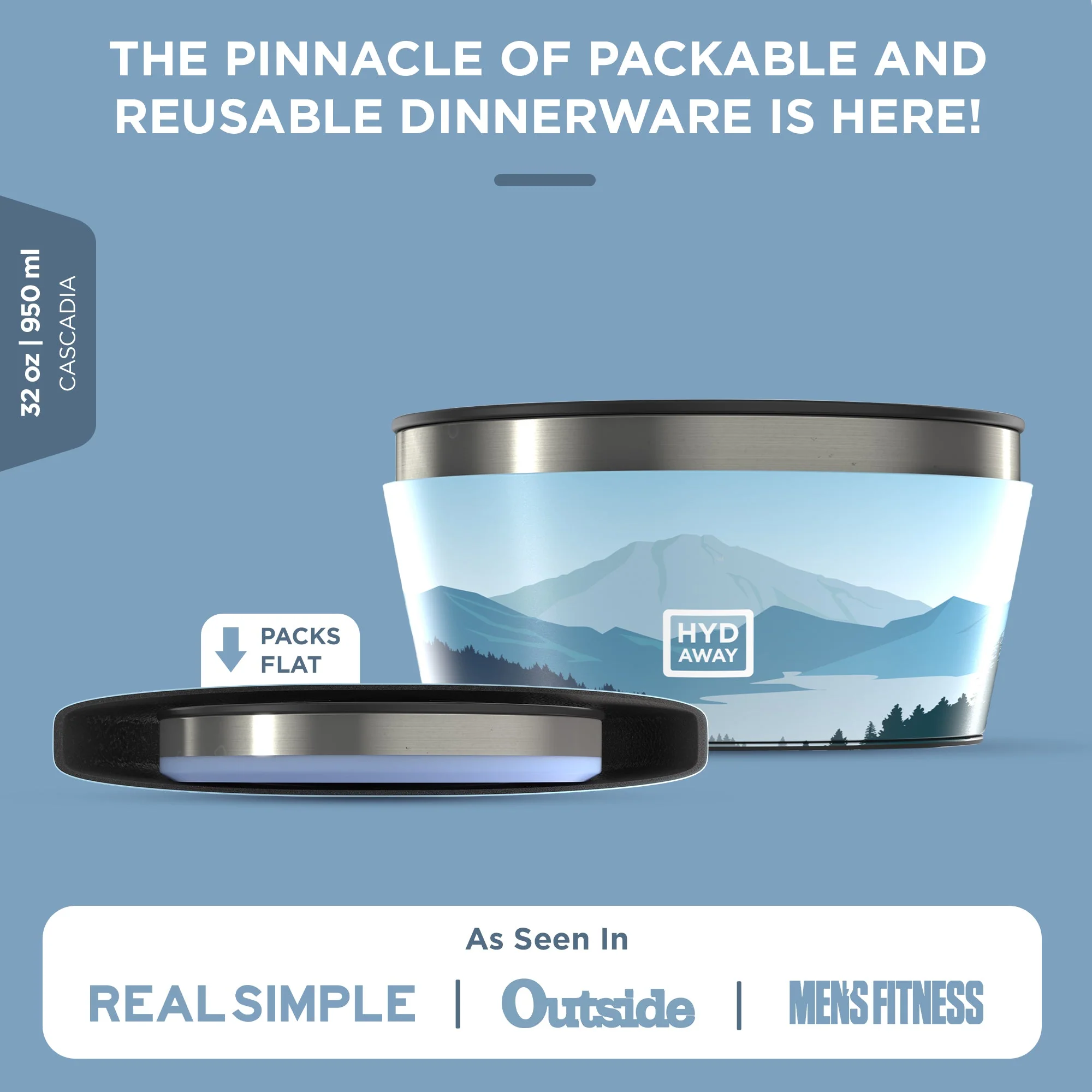 Hydaway - Collapsible Insulated Bowl | 1-Quart - Image 18