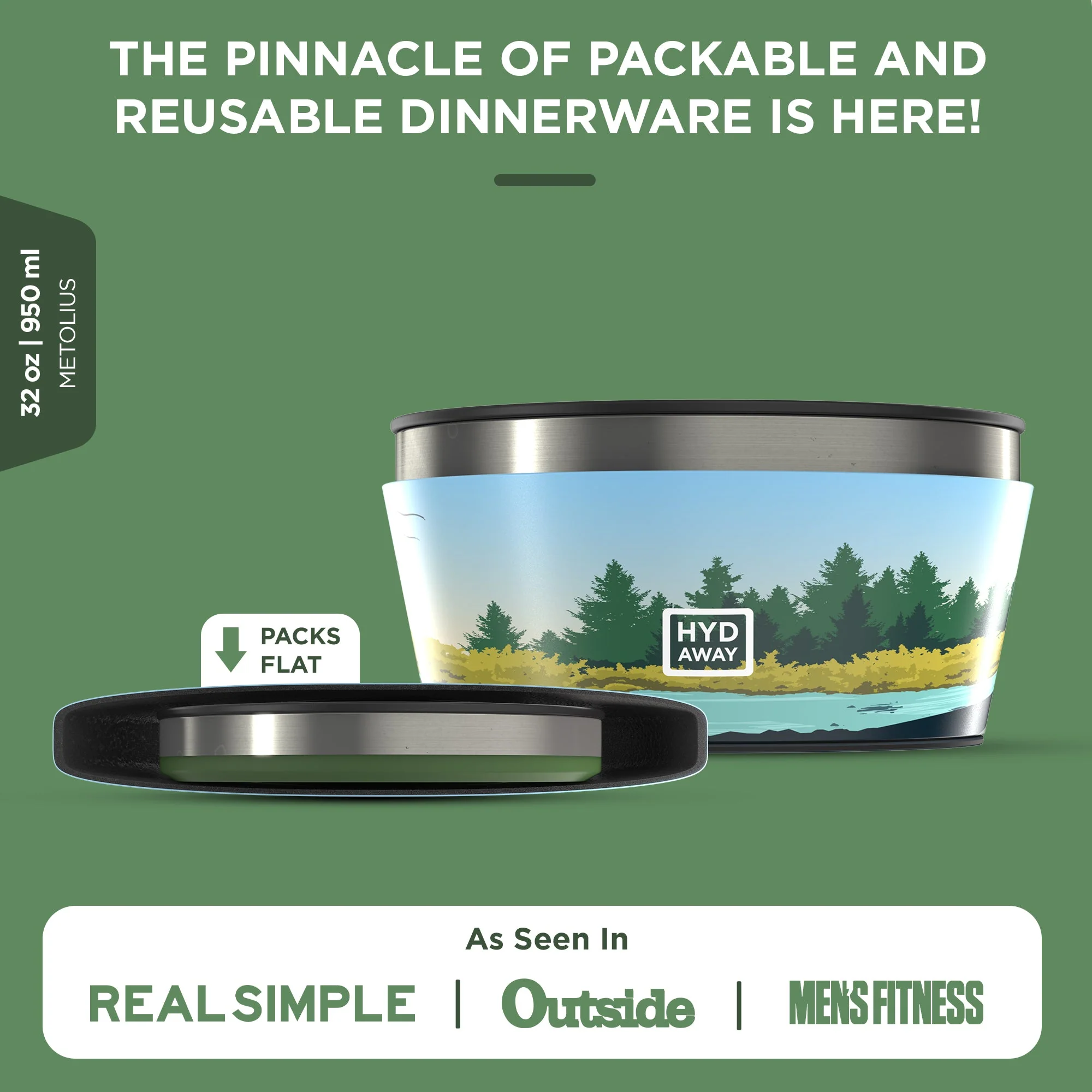 Hydaway - Collapsible Insulated Bowl | 1-Quart - Image 2