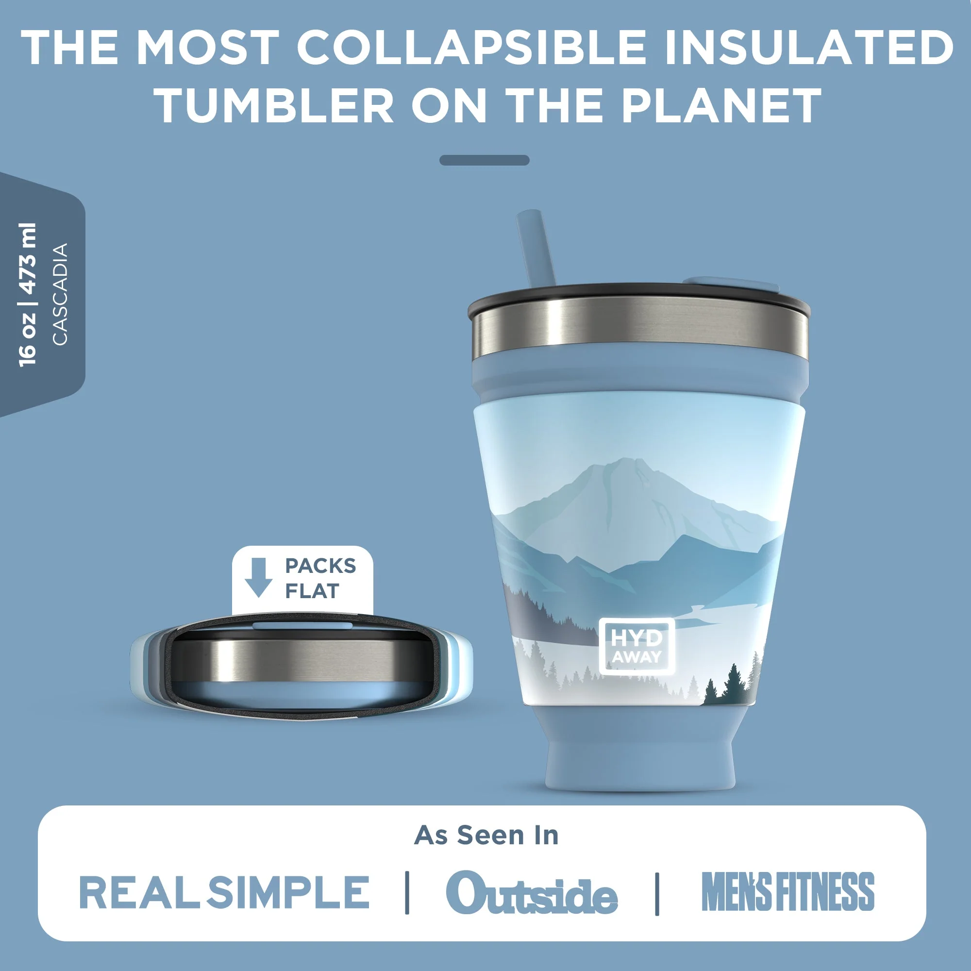 Hydaway - Collapsible Insulated Drink Tumbler - Image 2