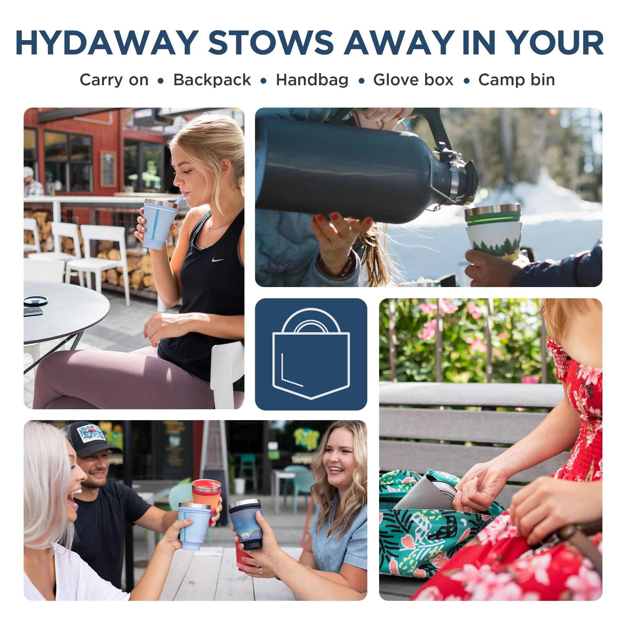 Hydaway - Collapsible Insulated Drink Tumbler - Image 23