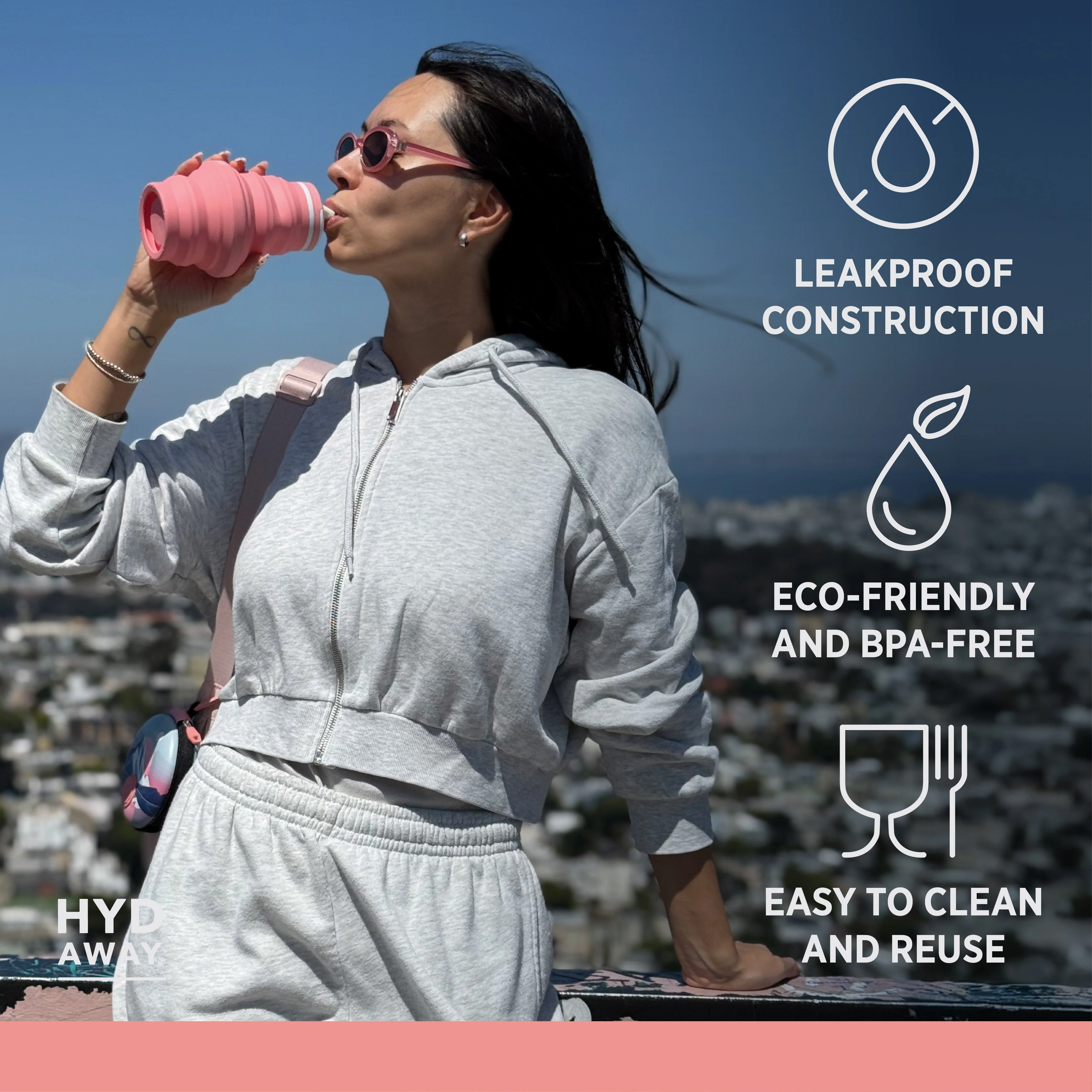 Hydaway - Collapsible Water Bottle | 17oz - Image 51
