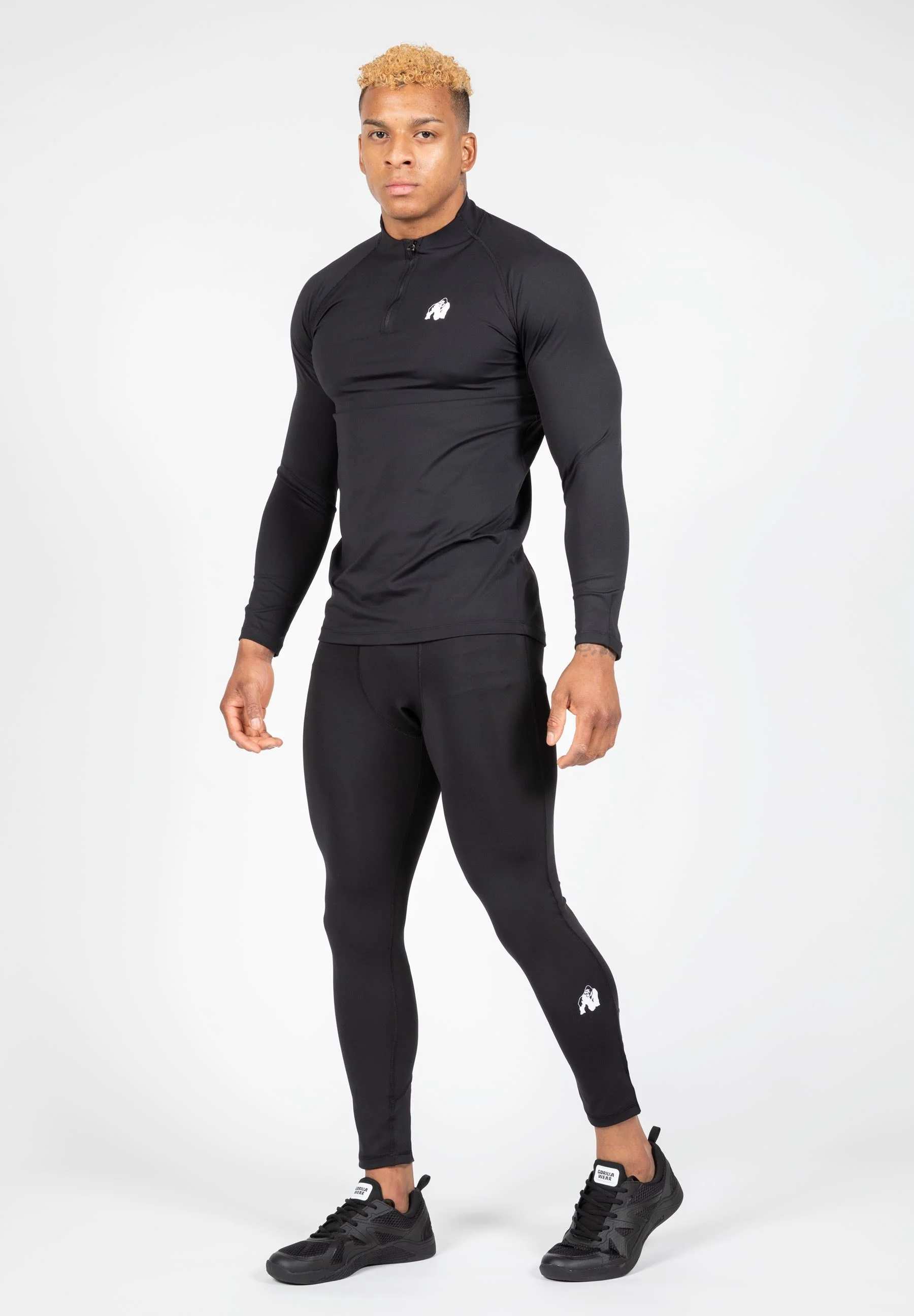 Gorilla Wear - Columbus Men's Tights - Black - Image 4