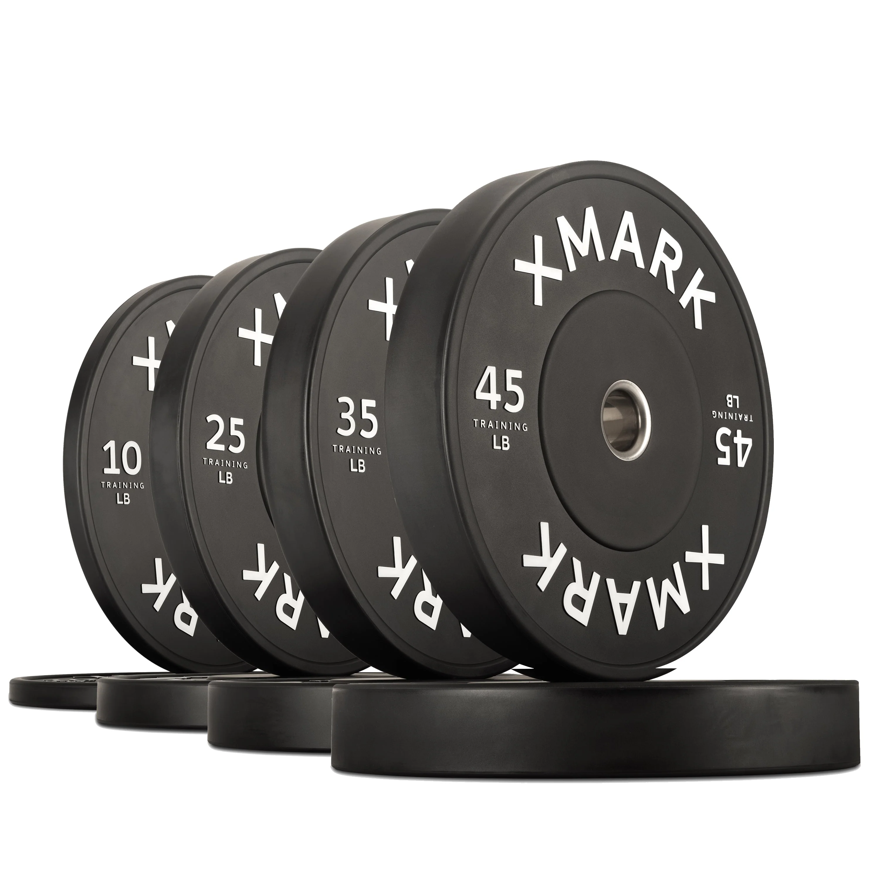 XMARK - Commercial Black Bumper Plates (LB) - Image 7