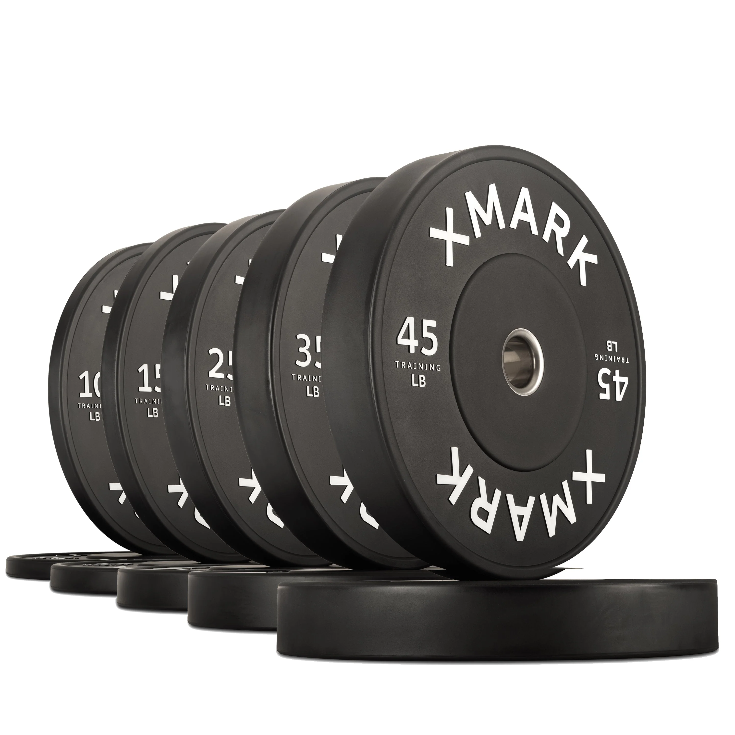 XMARK - Commercial Black Bumper Plates (LB) - Image 8