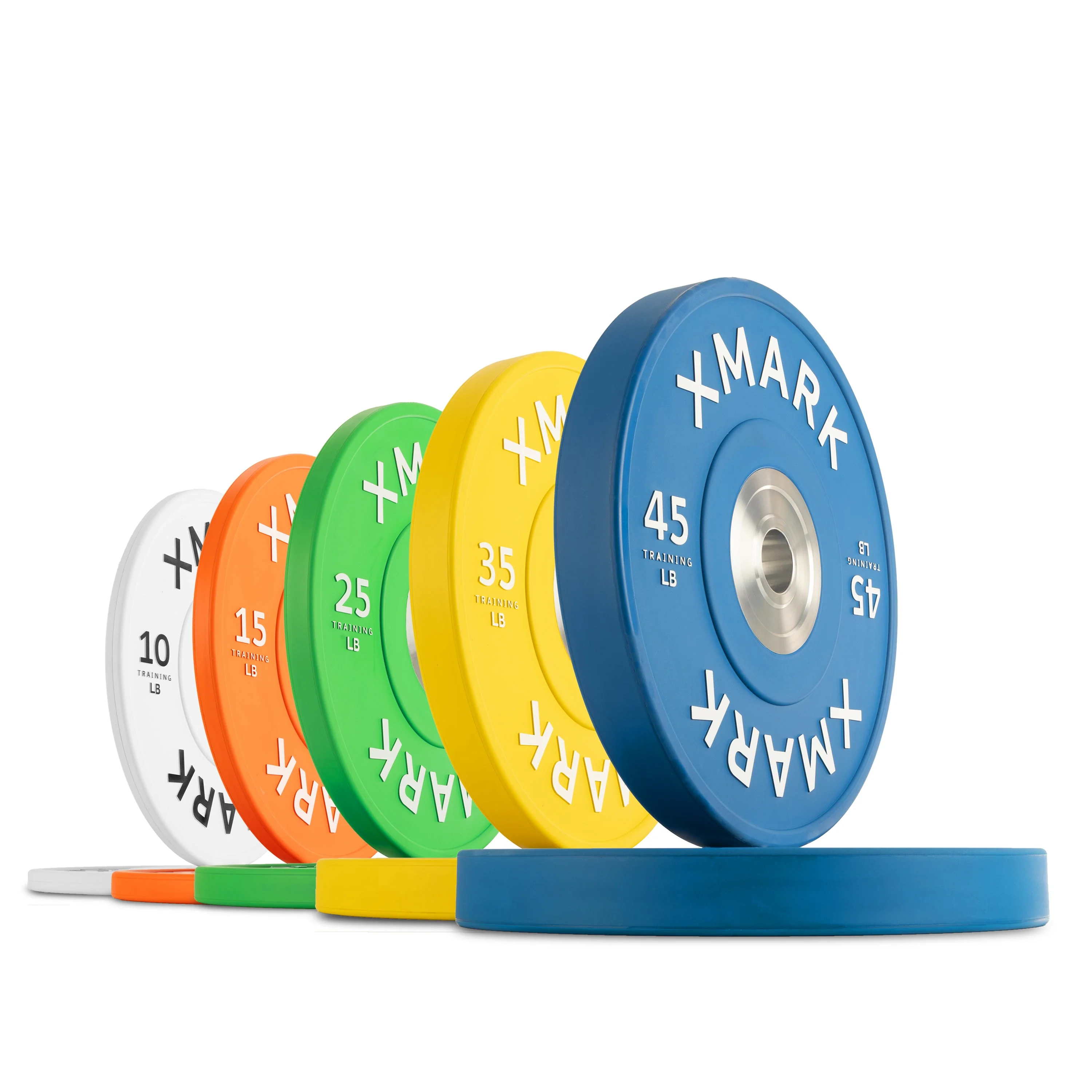XMARK - Commercial Premium Virgin Rubber Color Bumper Plates (LB) - Image 8