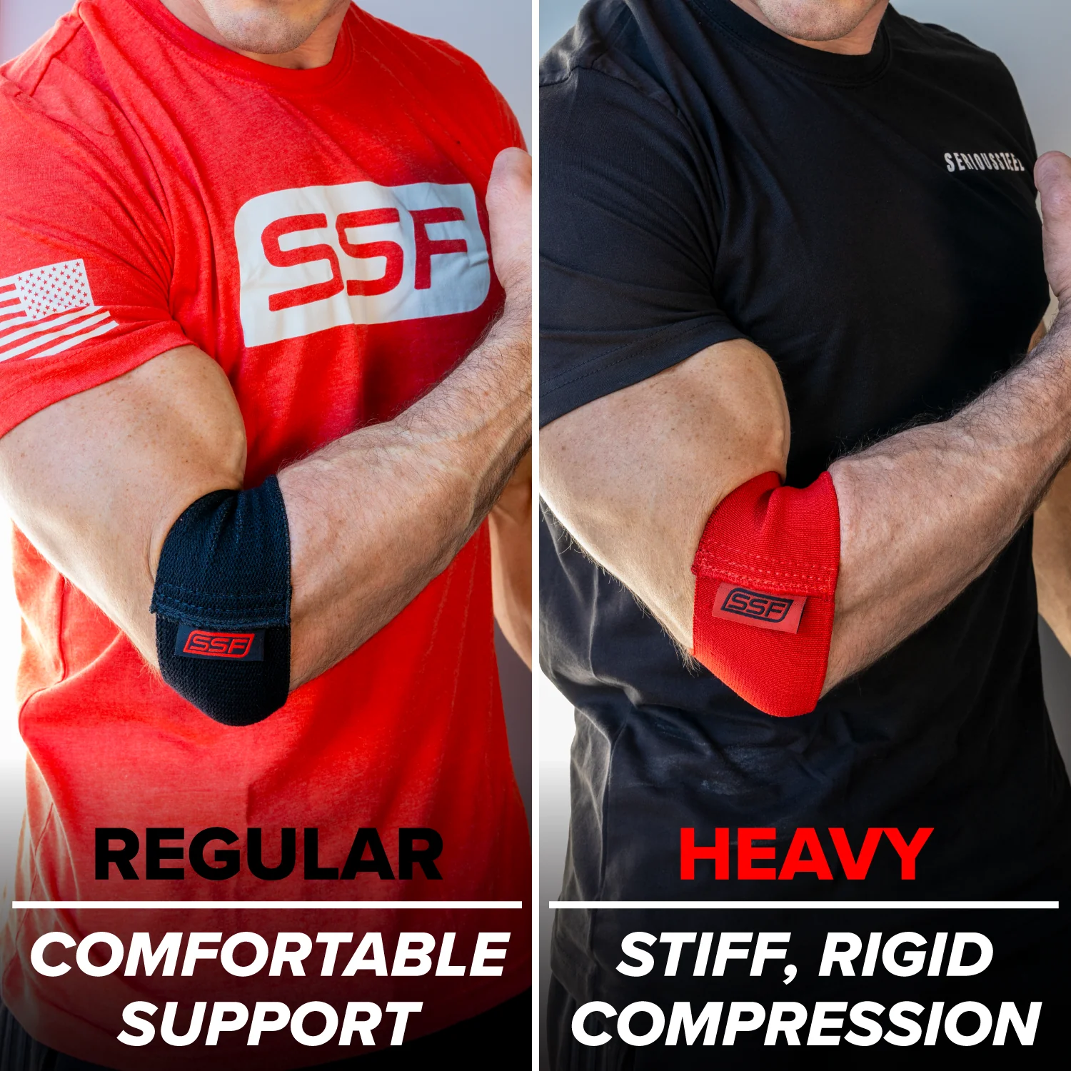 Serious Steel Fitness - Compression Cuff (Heavy, Red) - Image 3