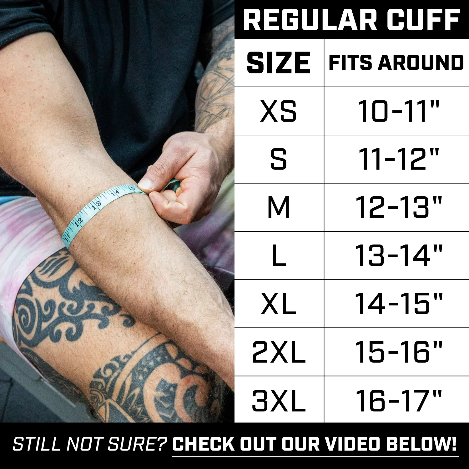 Serious Steel Fitness - Compression Cuff (Regular, Black) - Image 6