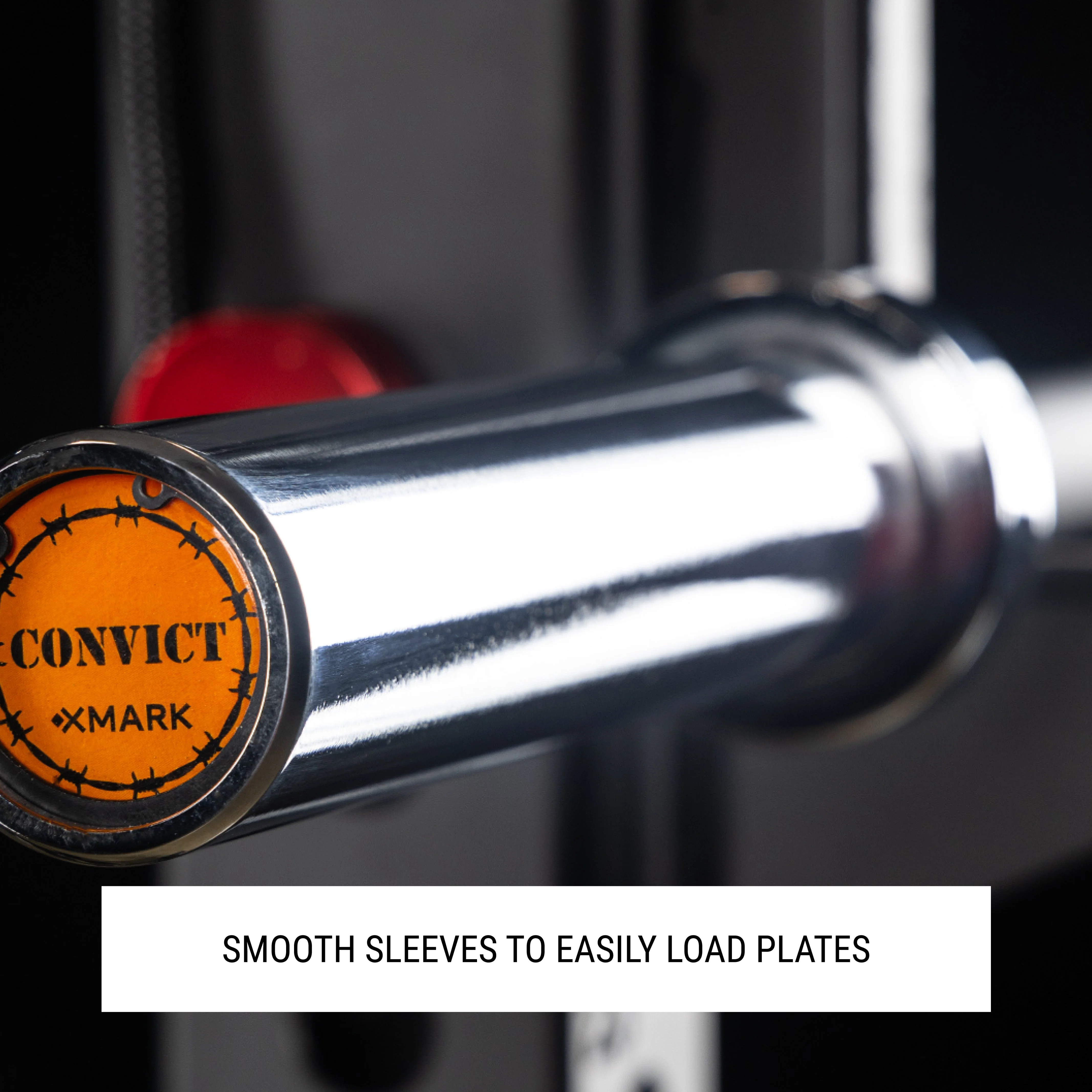 XMARK - Convict 6ft Rackable Curl Bar - Image 3