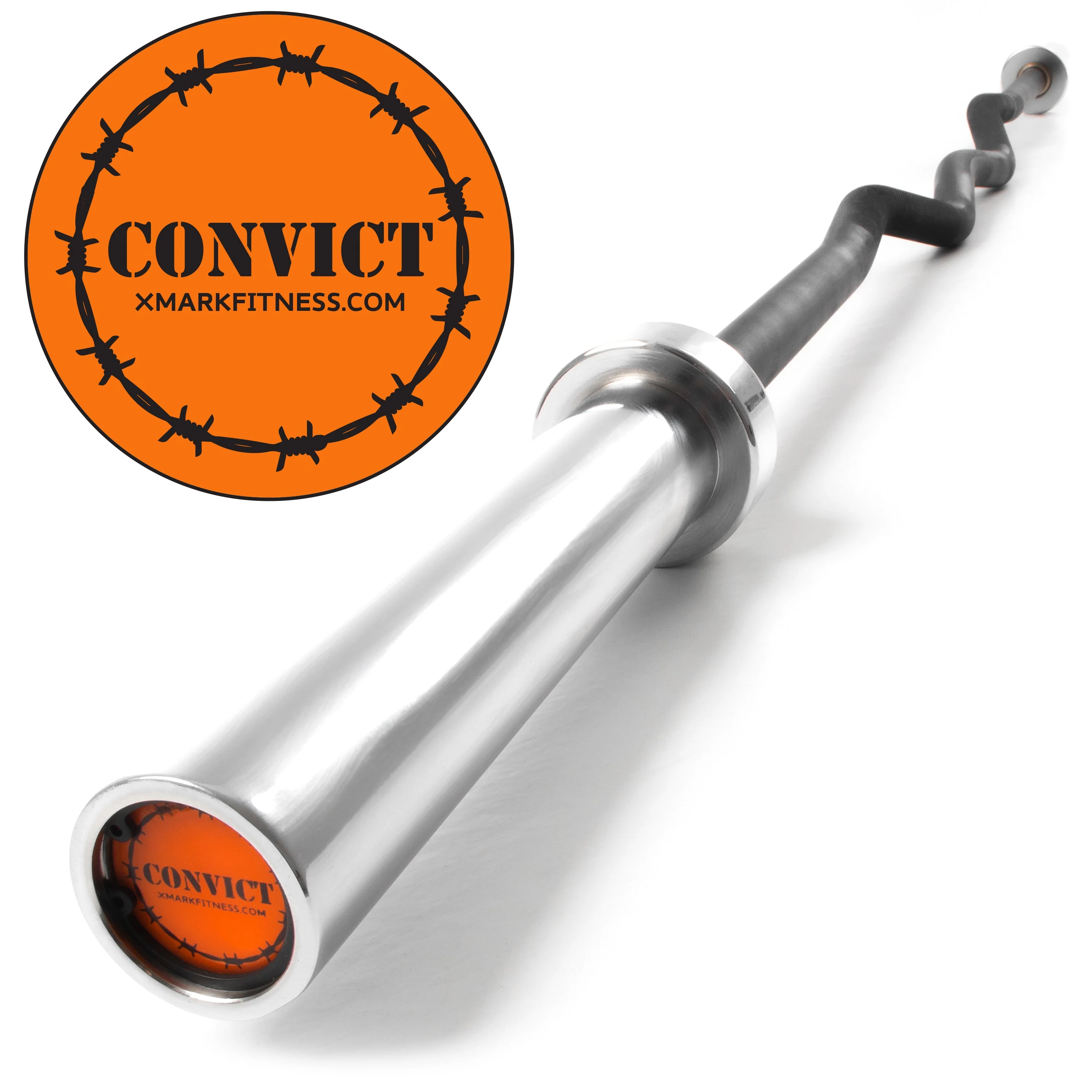 XMARK - Convict 6ft Rackable Curl Bar - Image 5