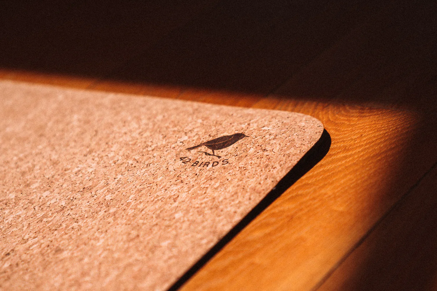 42 Birds - Cork Lightweight Yoga Mat “The Robin” - Image 14