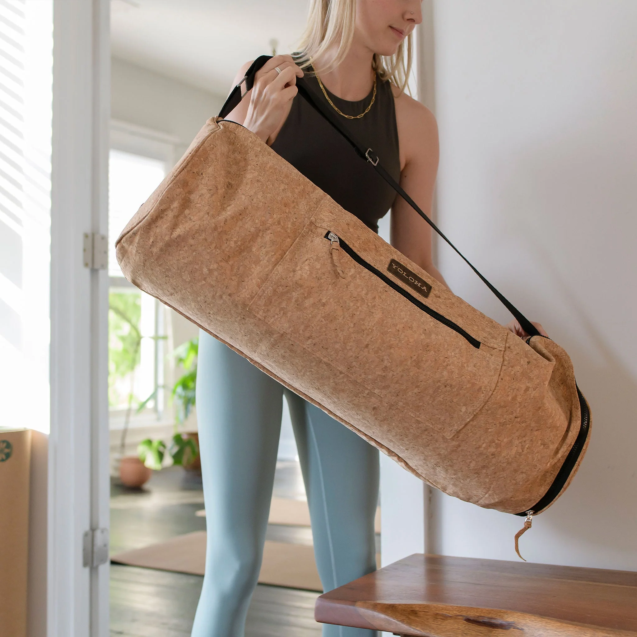 Yoloha Yoga - Cork Yoga Mat Carrier Plus - Image 4