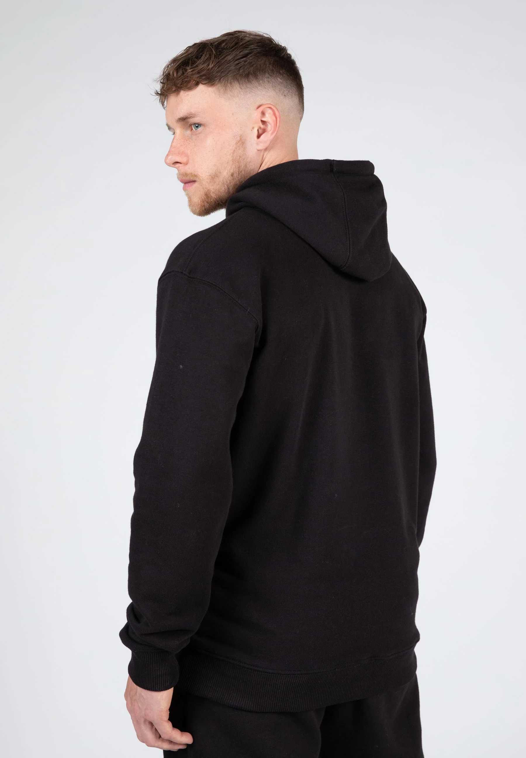 Gorilla Wear - Crowley Men's Oversized Hoodie - Black - Image 2