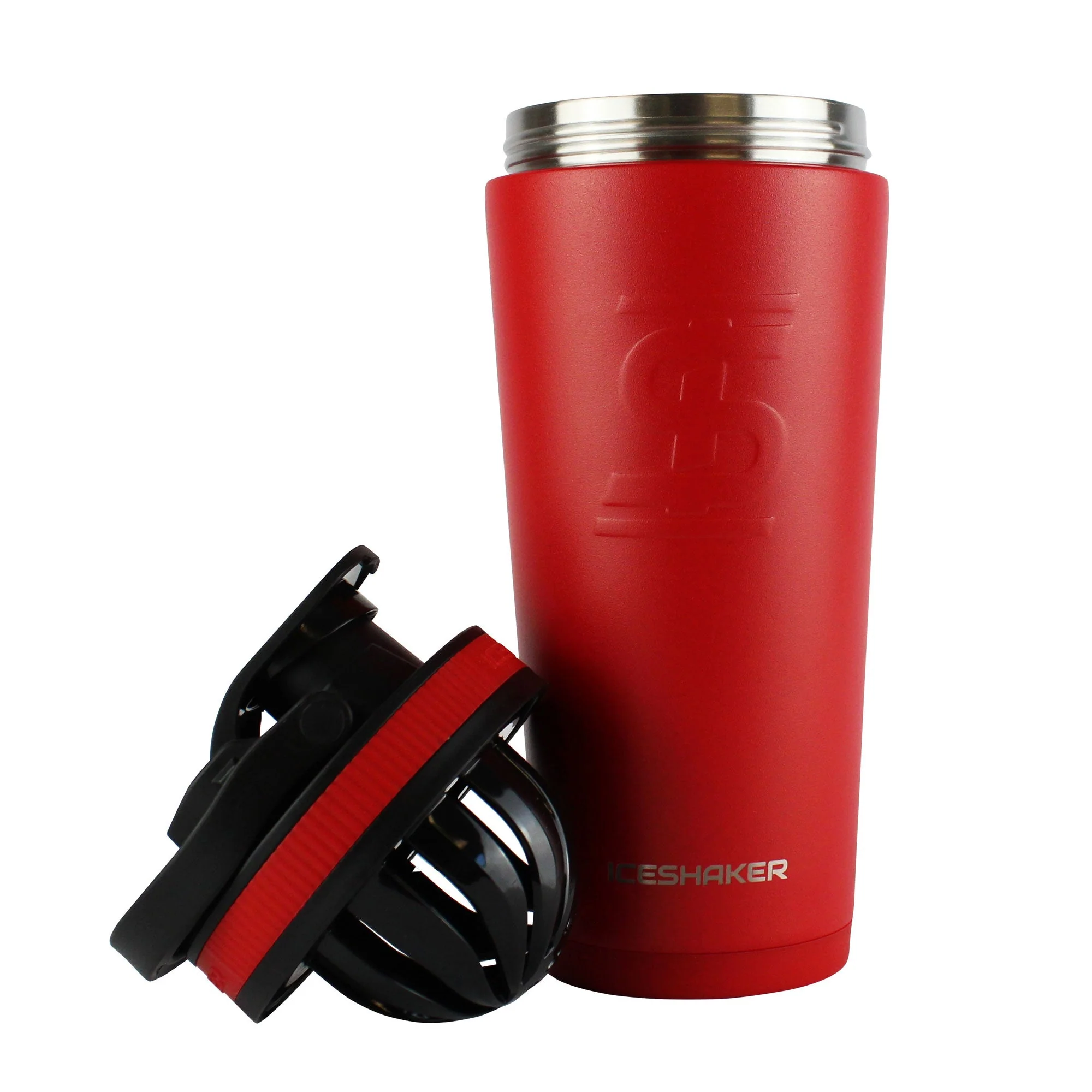 Ice Shaker - Custom Dryworld 26oz Ice Shaker - Red - Image 2