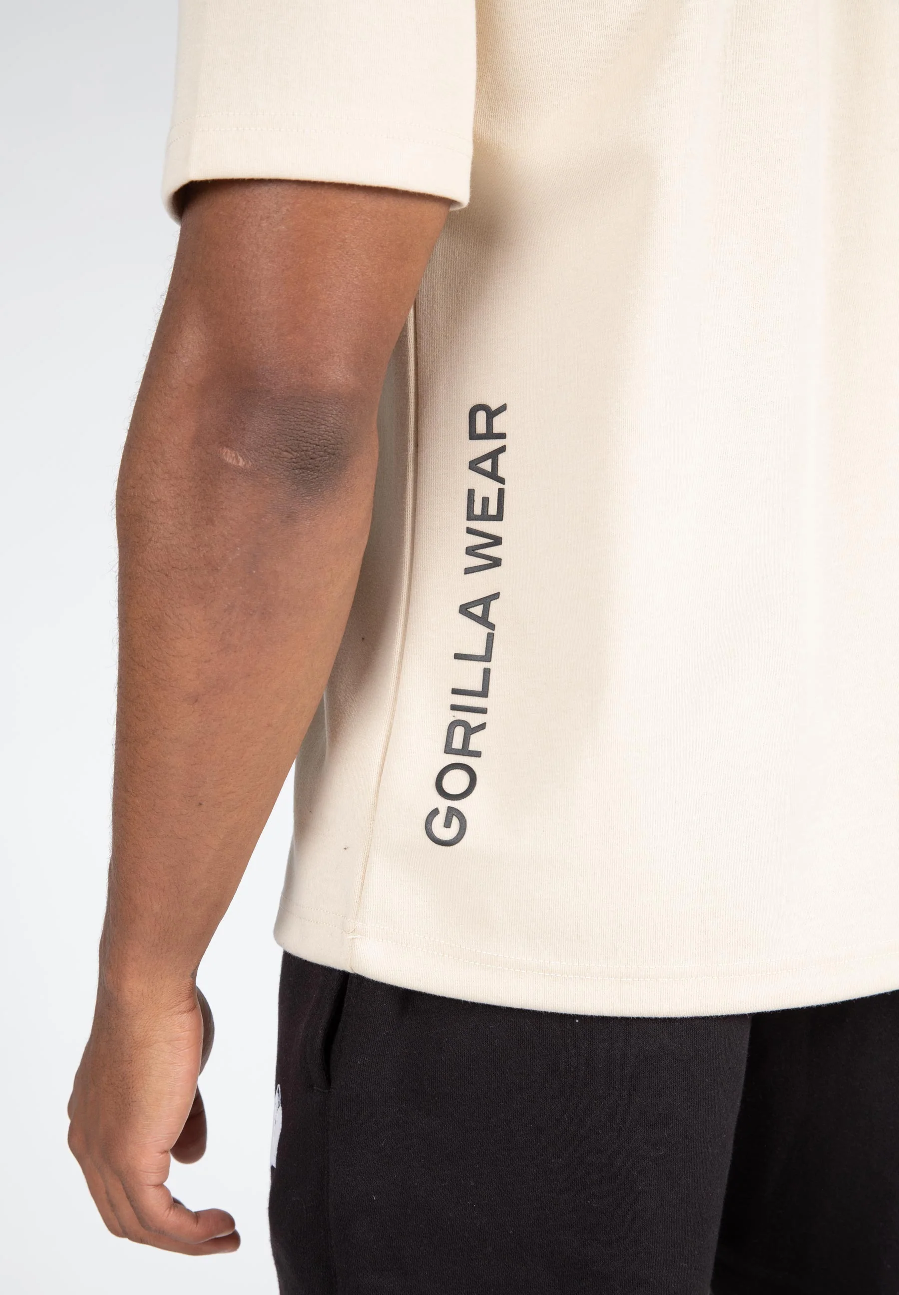 Gorilla Wear - Dayton T-shirt- Beige - Image 8