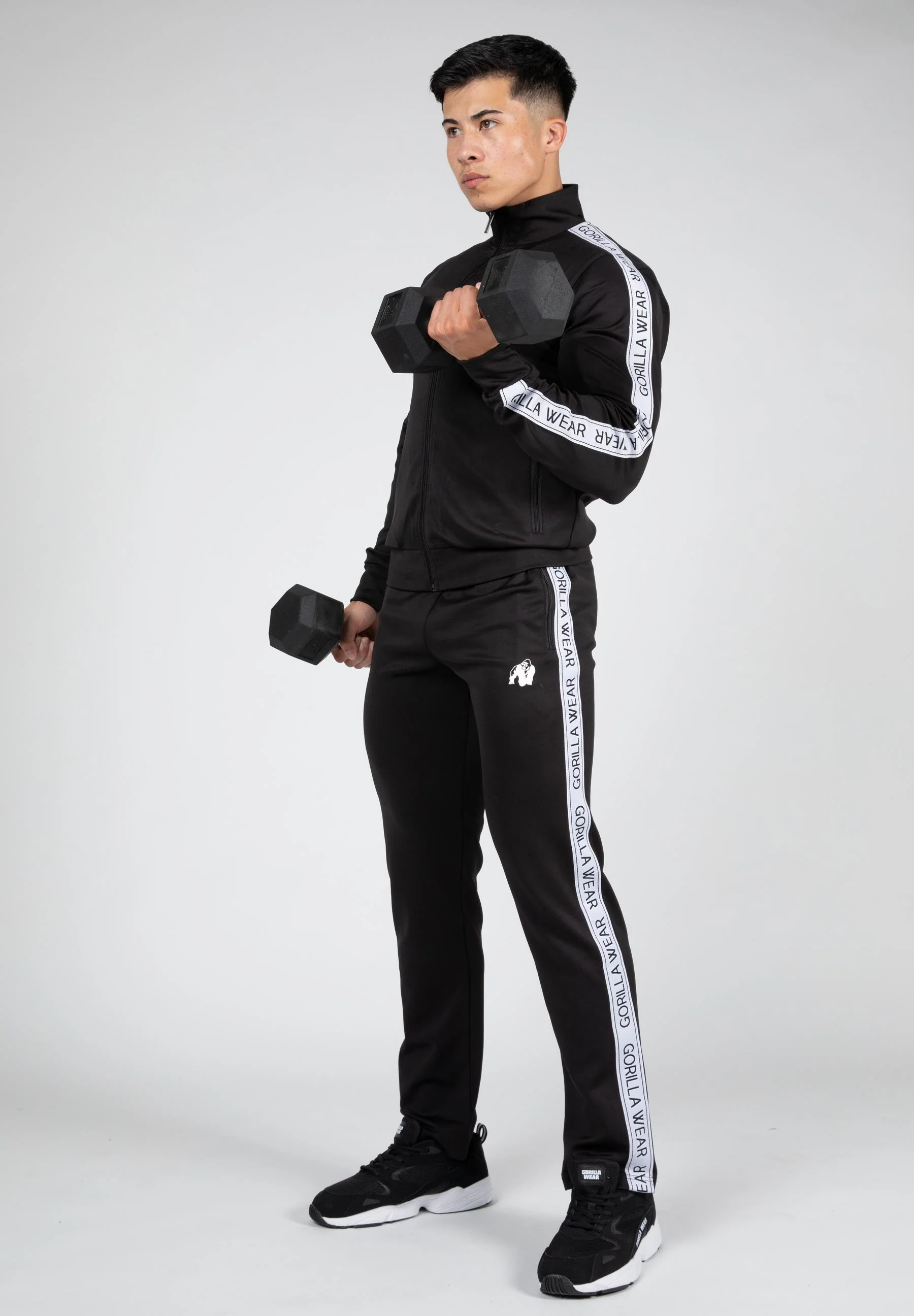 Gorilla Wear - Delaware Track Jacket -Black - Image 5