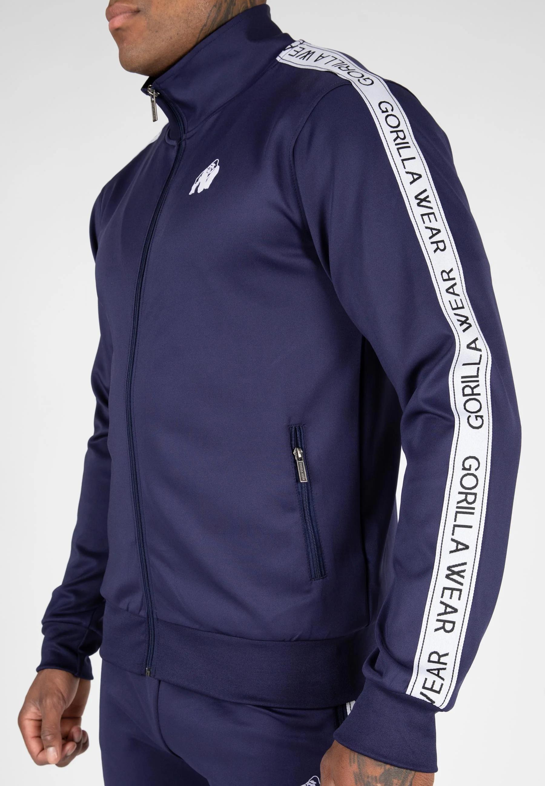 Gorilla Wear - Delaware Track Jacket - Navy - Image 5