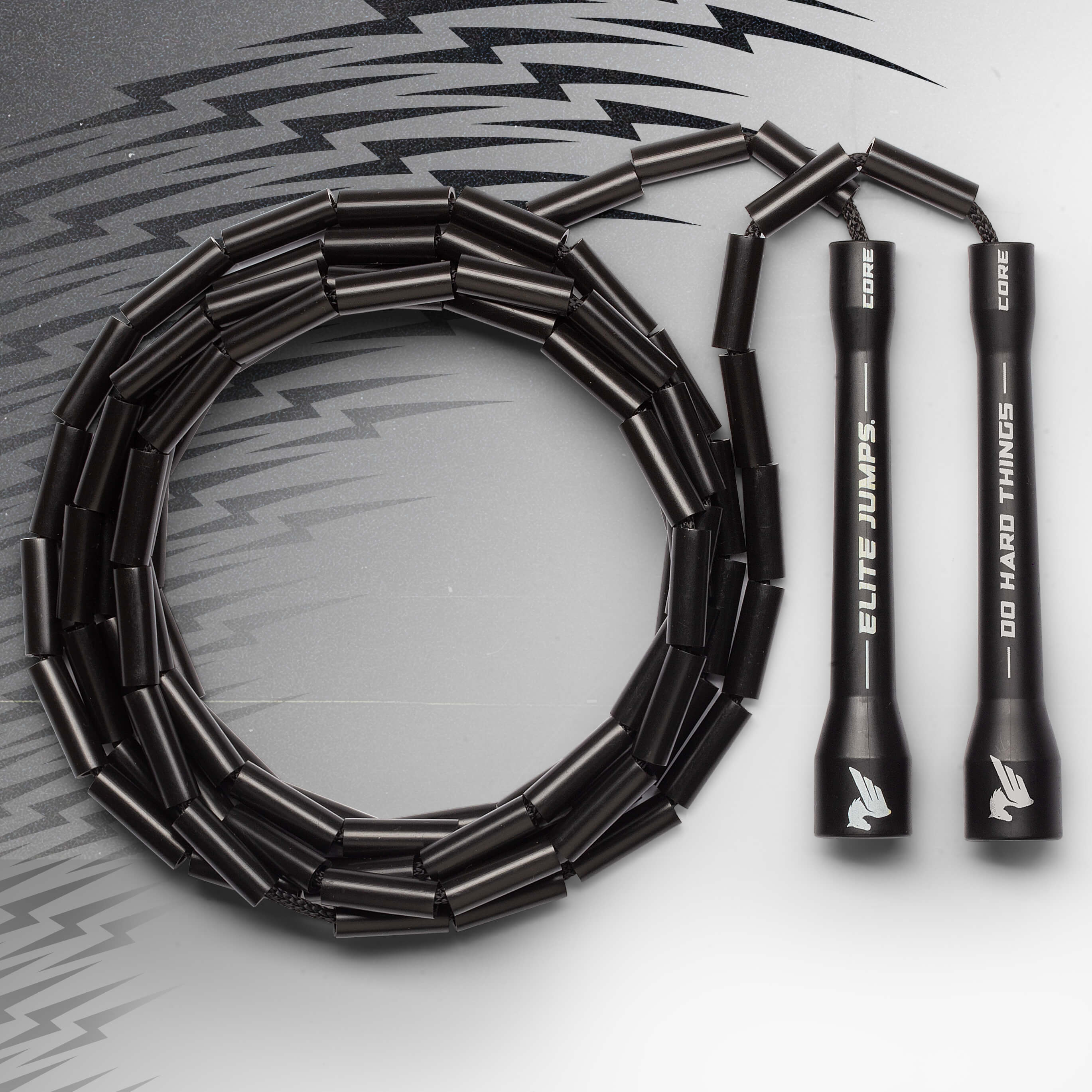 Elite Jumps - Do Hard Things1" Beaded Jump Rope
