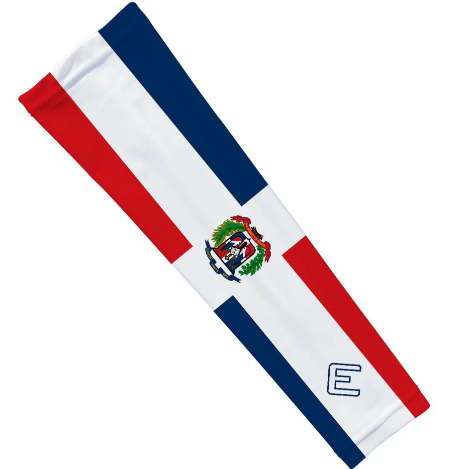 Elite Athletic Gear - Dominican Republic Flag Arm Sleeve - Image 2