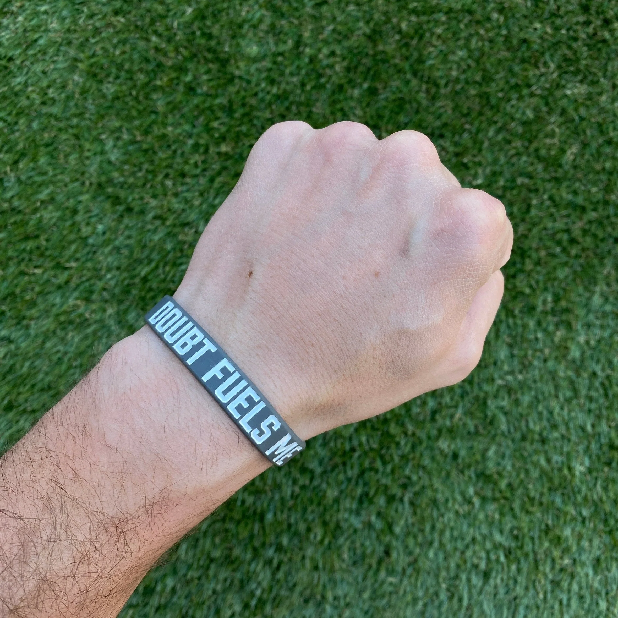Elite Athletic Gear - Doubt Fuels Me Wristband - Image 2