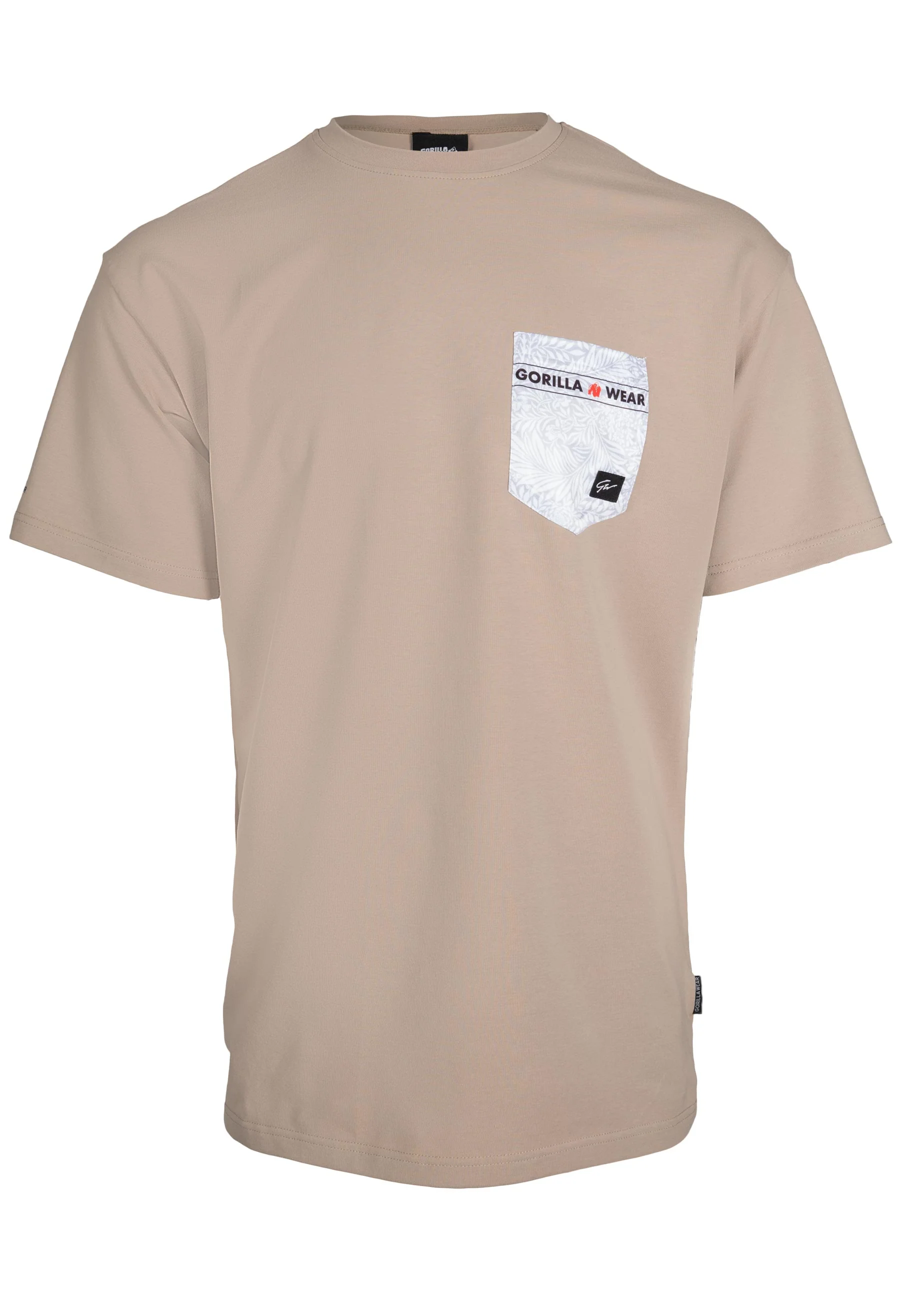 Gorilla Wear - Dover Oversized T-Shirt - Beige - Image 6