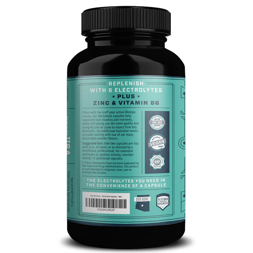 Key Nutrients - Electrolyte Hydration Pills - Image 3