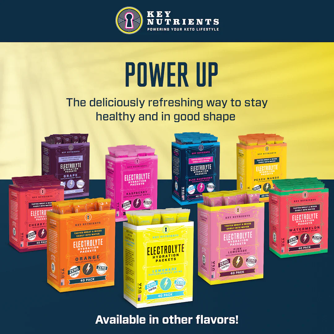 Key Nutrients - Electrolyte Recovery Plus Powder Travel Packets - Image 8