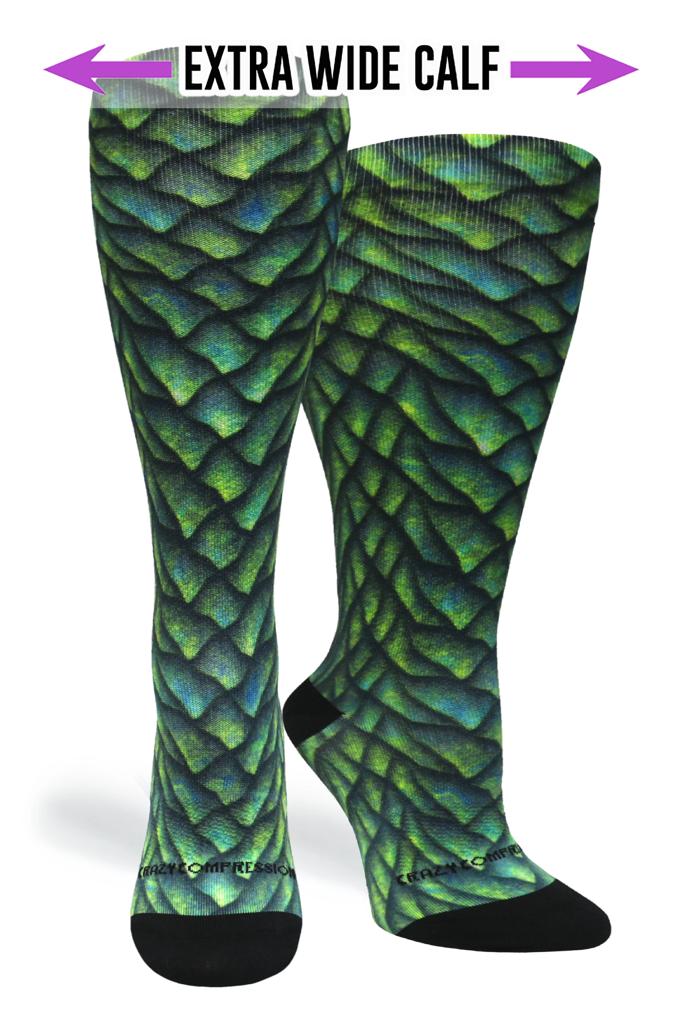 Crazy Compression - Emerald Dragon - (Standard & Extra Wide) - Image 2