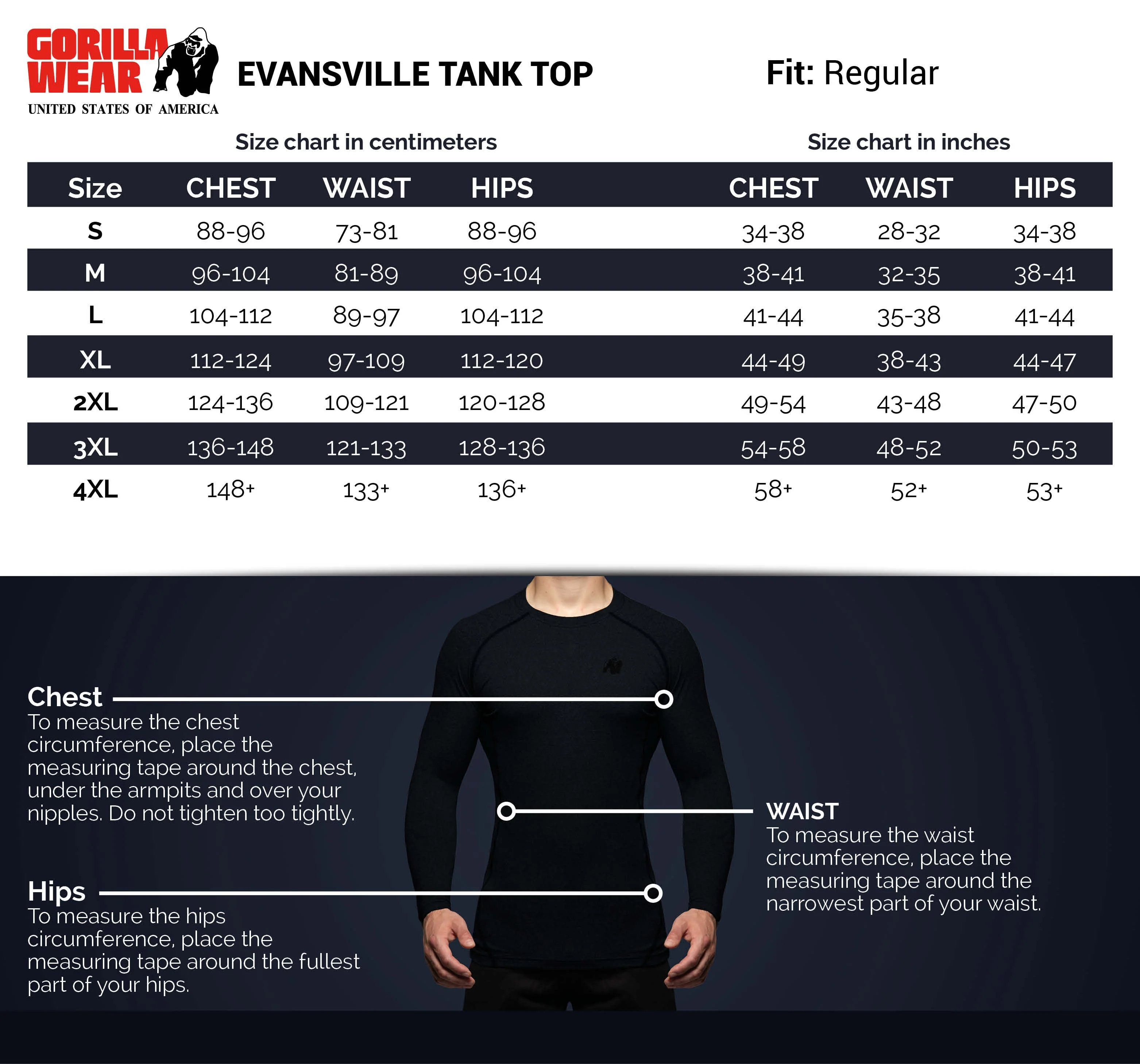 Gorilla Wear - Evansville Tank Top - Army Green - Image 8