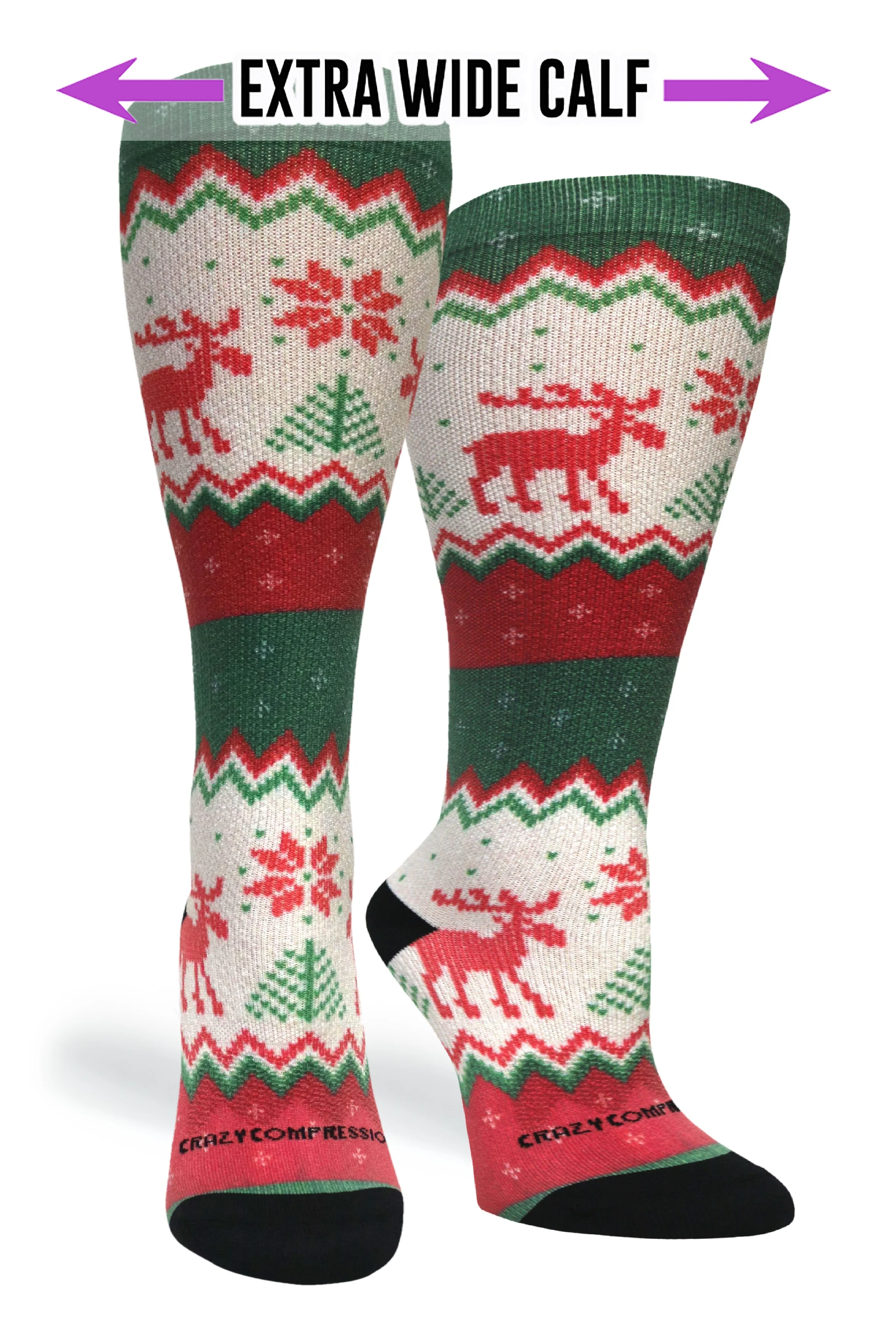 Crazy Compression - Festive Needlepoint - (Standard & Extra Wide) - Image 2