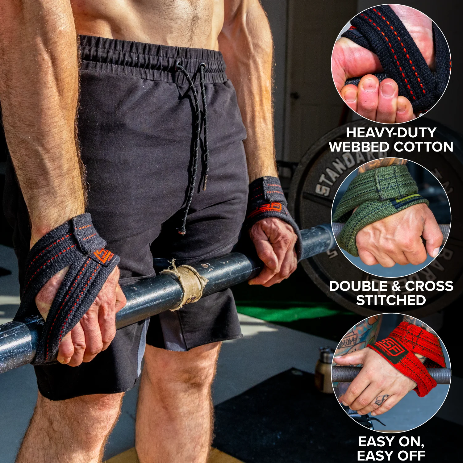 Serious Steel Fitness - Figure 8 Lifting Straps - Image 10