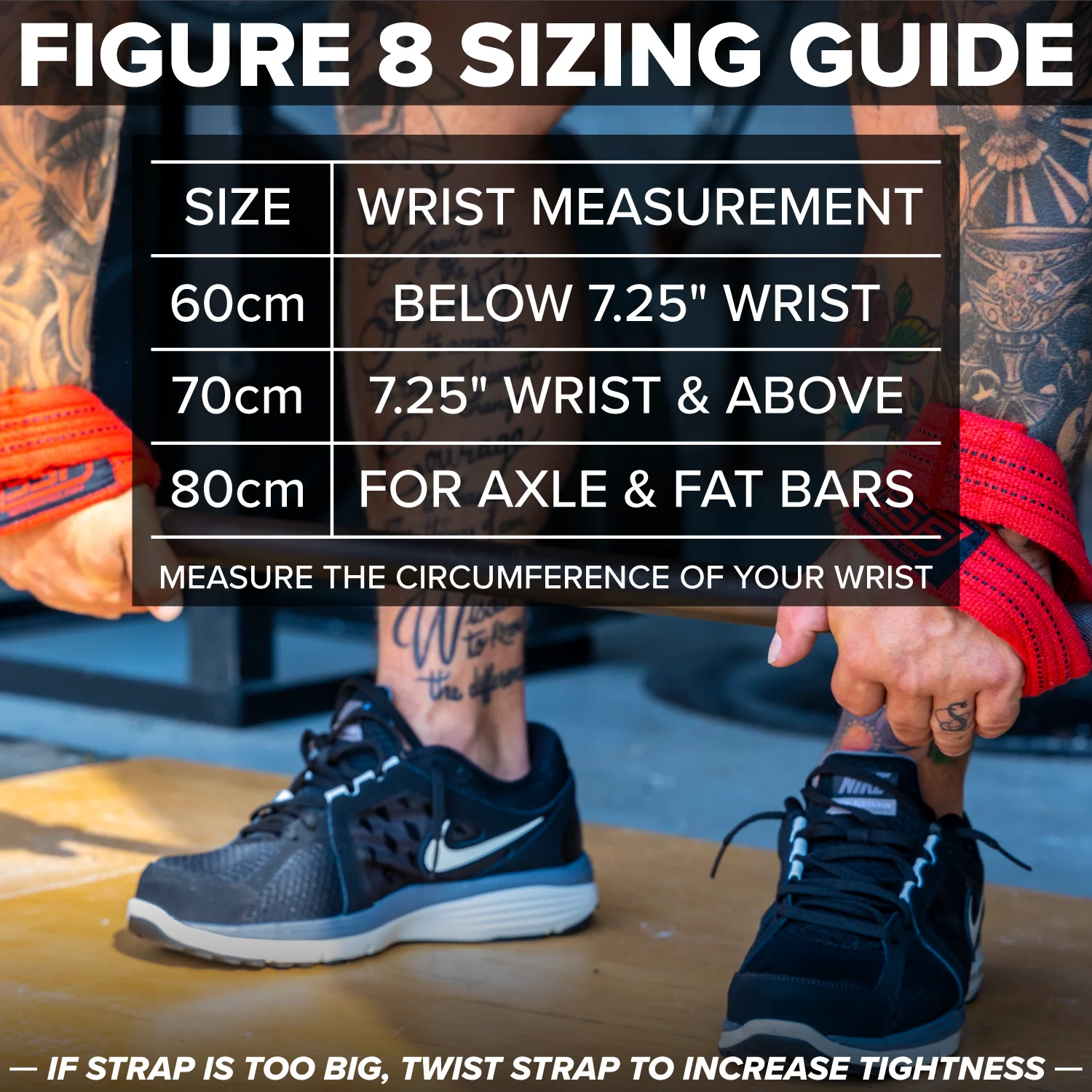 Serious Steel Fitness - Figure 8 Lifting Straps - Image 17