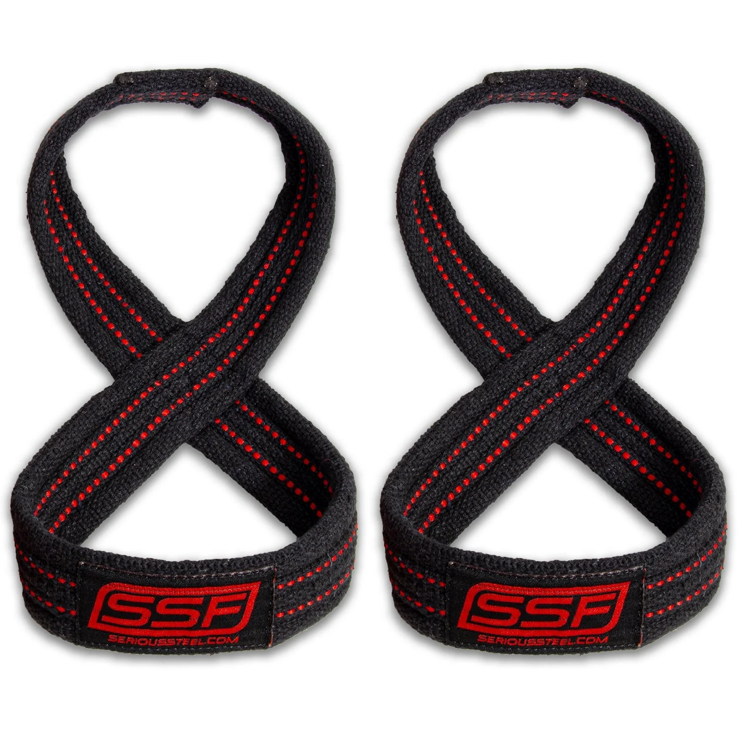 Serious Steel Fitness - Figure 8 Lifting Straps - Image 7