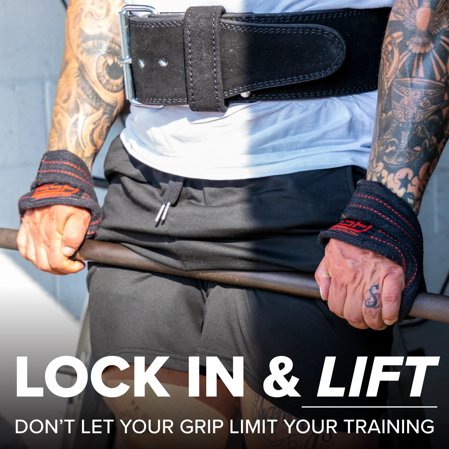 Serious Steel Fitness - Figure 8 Lifting Straps - Image 8