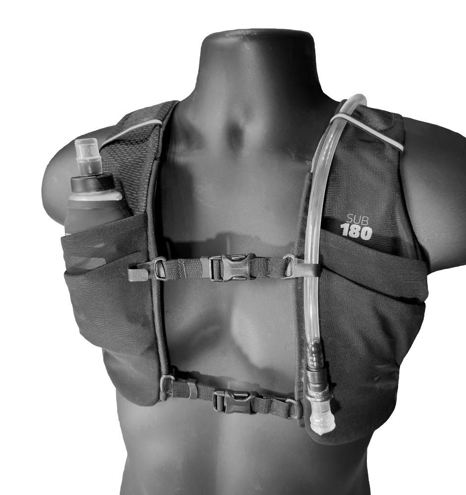 Fitly - Sub180 - Adventure Running Pack - Edgy Black - Image 2