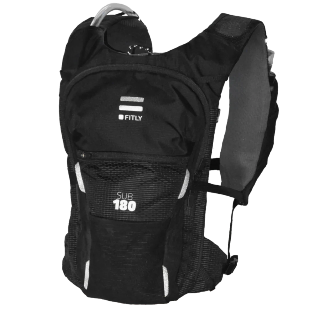 Fitly - Sub180 - Adventure Running Pack - Edgy Black - Image 4