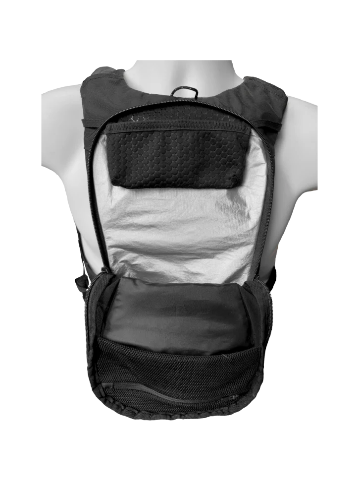 Fitly - Sub180 - Adventure Running Pack - Edgy Black - Image 5