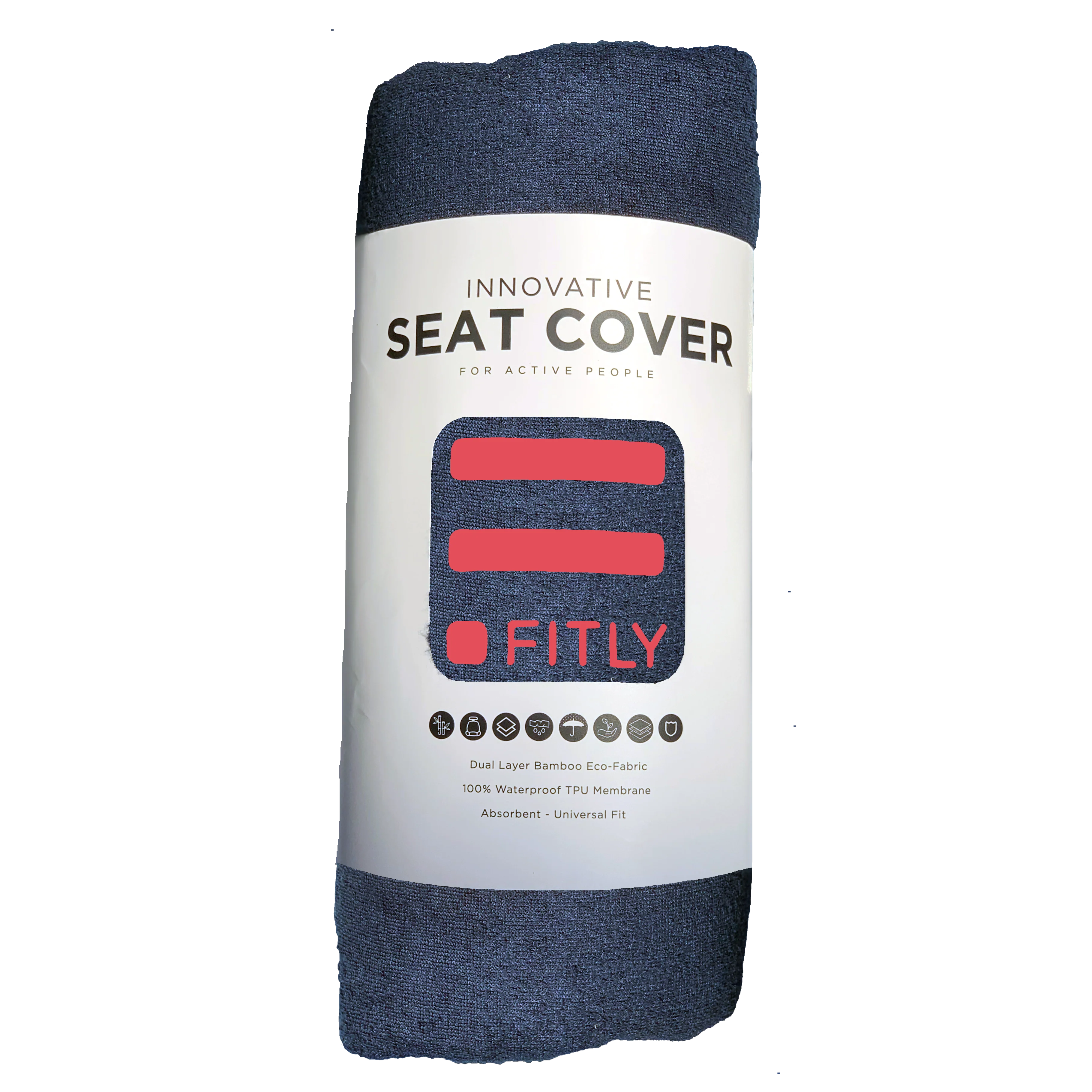 Fitly - Towel - Innovative Seat Covers - Red accents