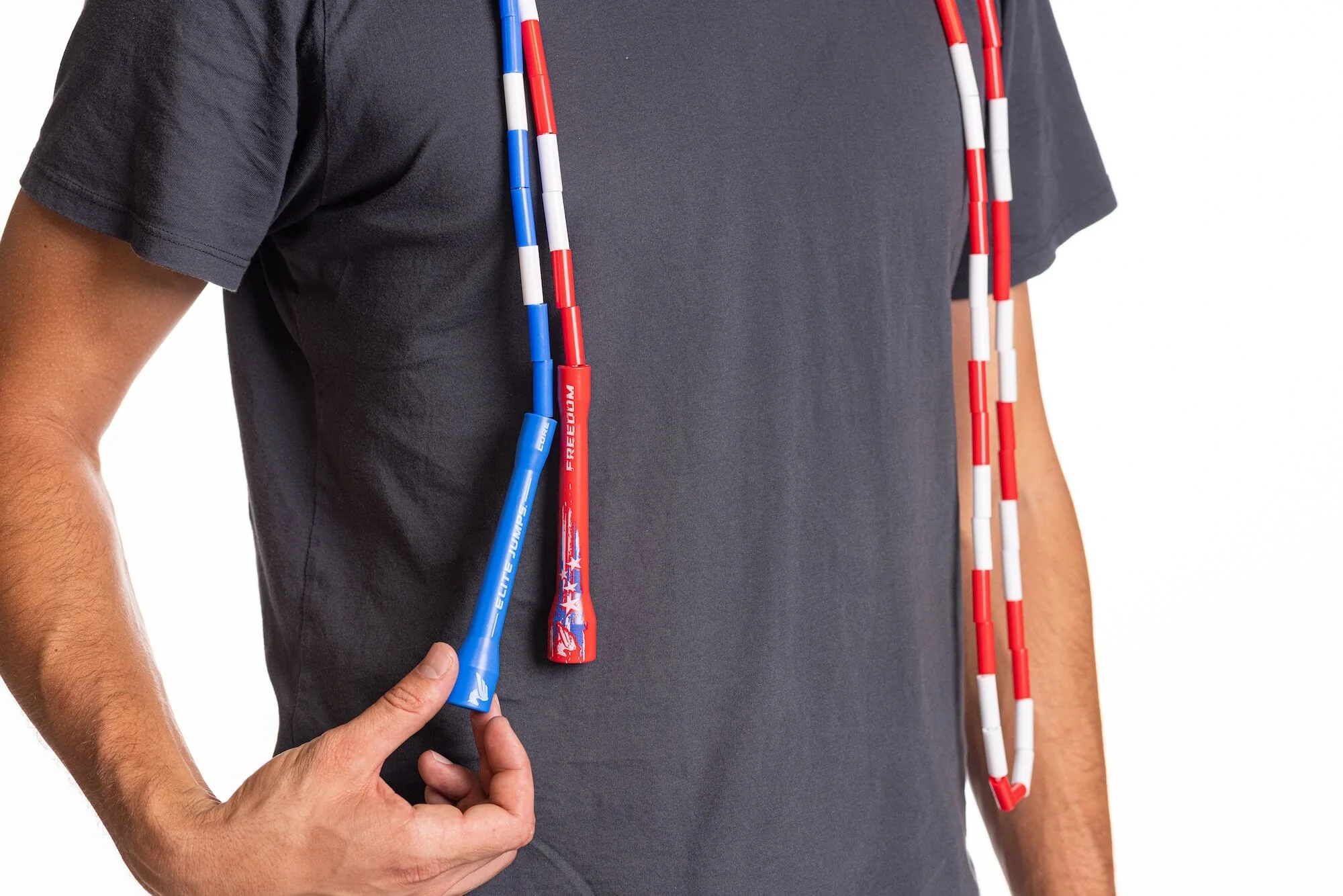 Elite Jumps - Freedom - Usa Flag Beaded Jump Rope - Image 4