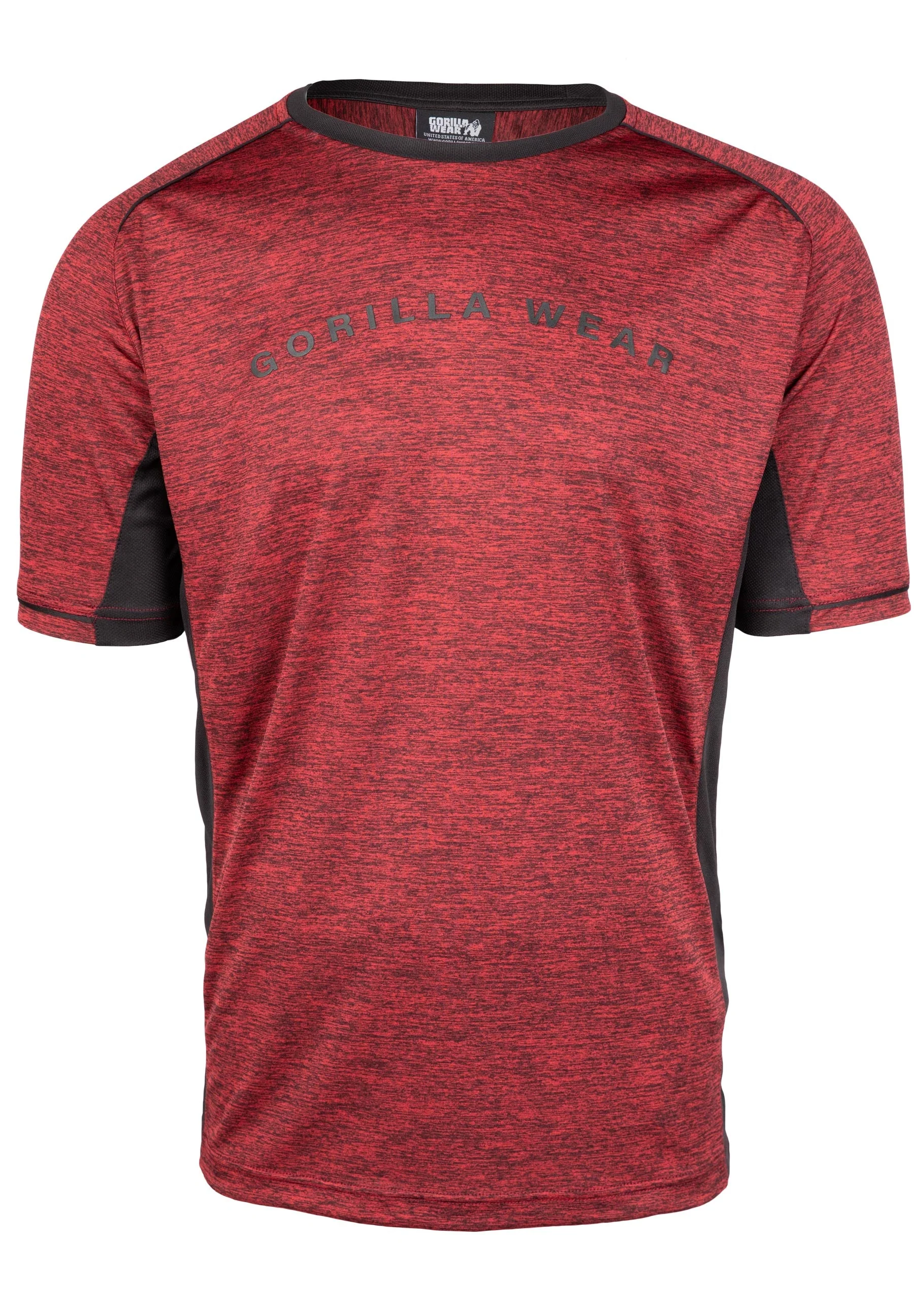 Gorilla Wear - Fremont T-Shirt - Burgundy/Black - Image 6