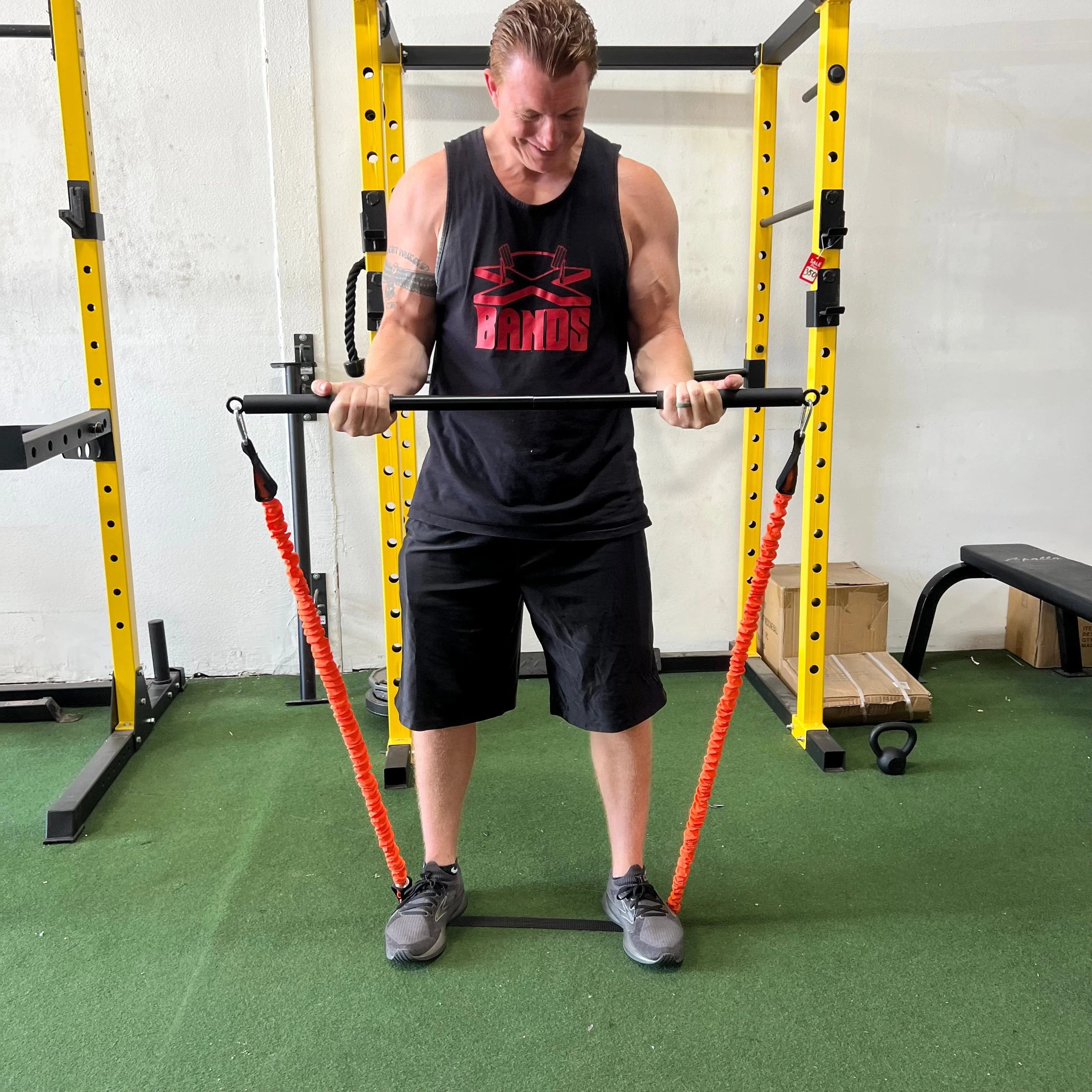 The X Bands - Full Body and Squat Workout Kit For Home or Travel - Image 5