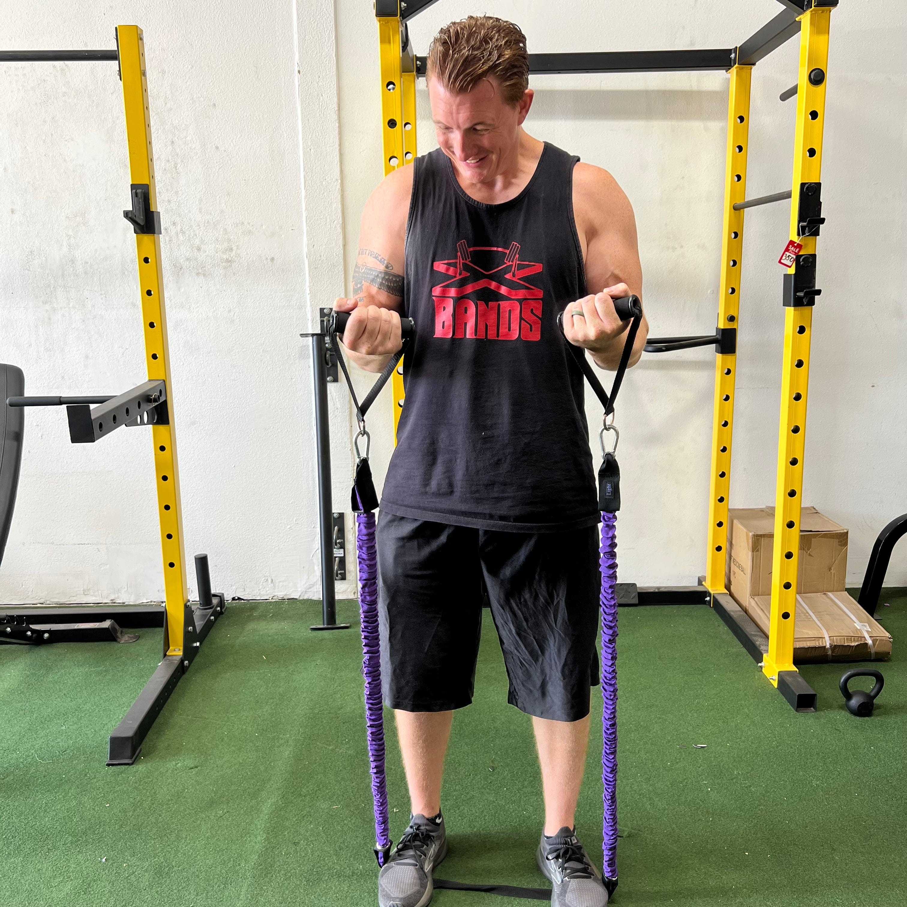 The X Bands - Full Body and Squat Workout Kit For Home or Travel - Image 8
